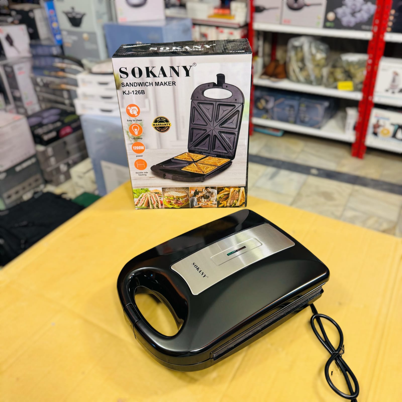 Sokany 8 Slice Sandwich Maker