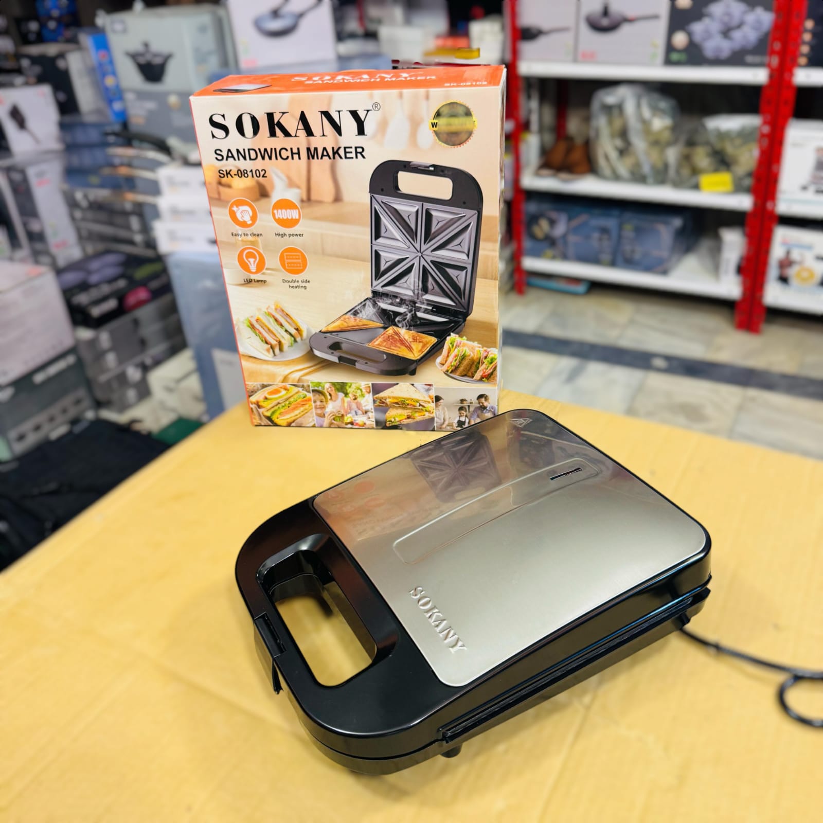 Sokany 8 Slice Sandwich Maker