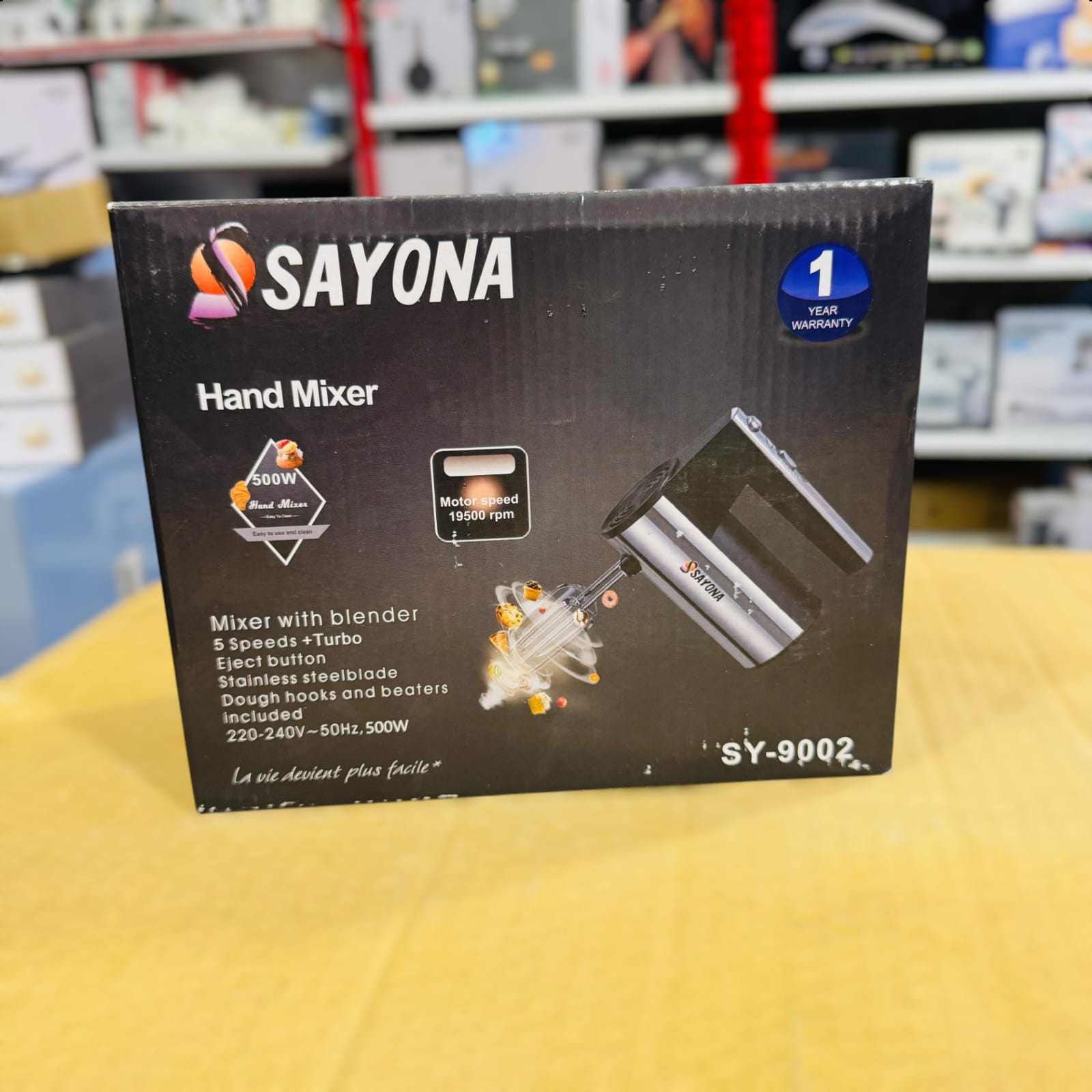 Sayona Hand Mixer SY-9002