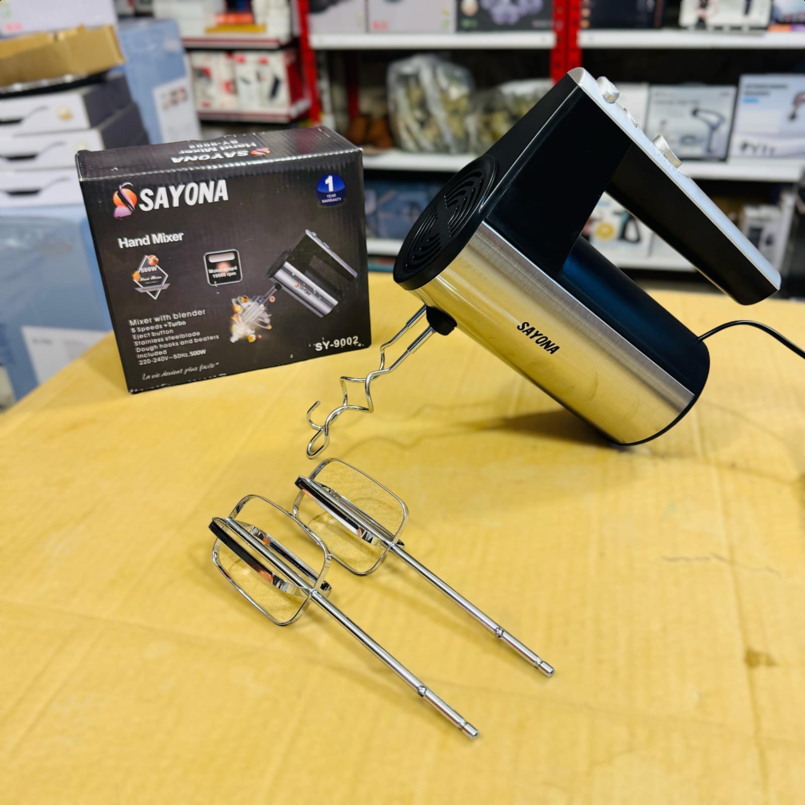 Sayona Hand Mixer SY-9002