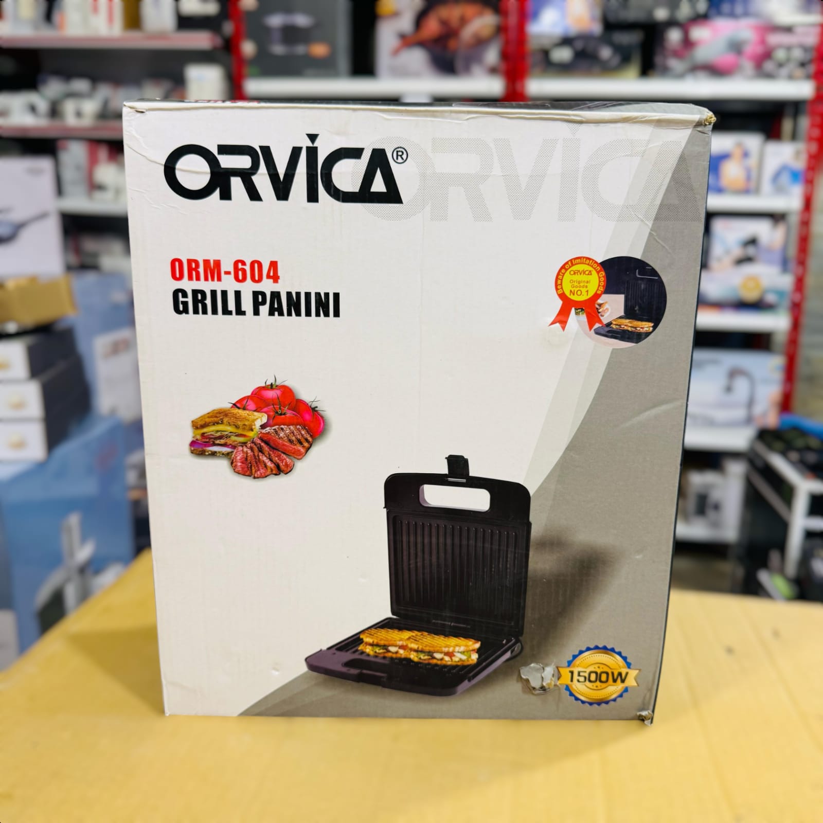 Orvica 8 Slice Sandwich Maker ORM-604