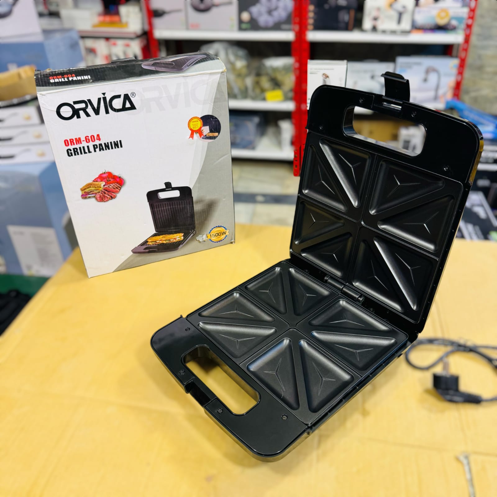 Orvica 8 Slice Sandwich Maker ORM-604