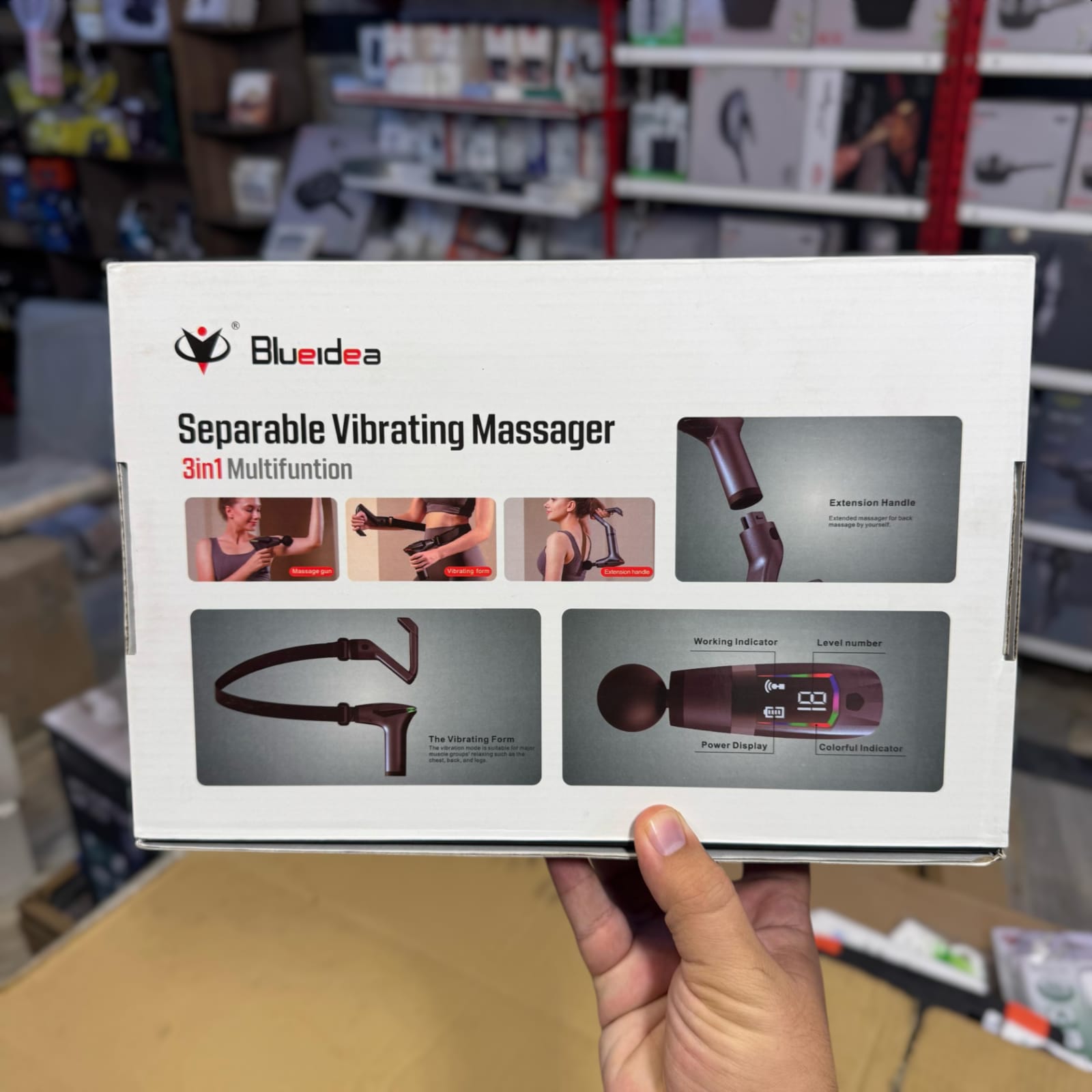 3 in 1 Separable Vibrating Massager BLD-638