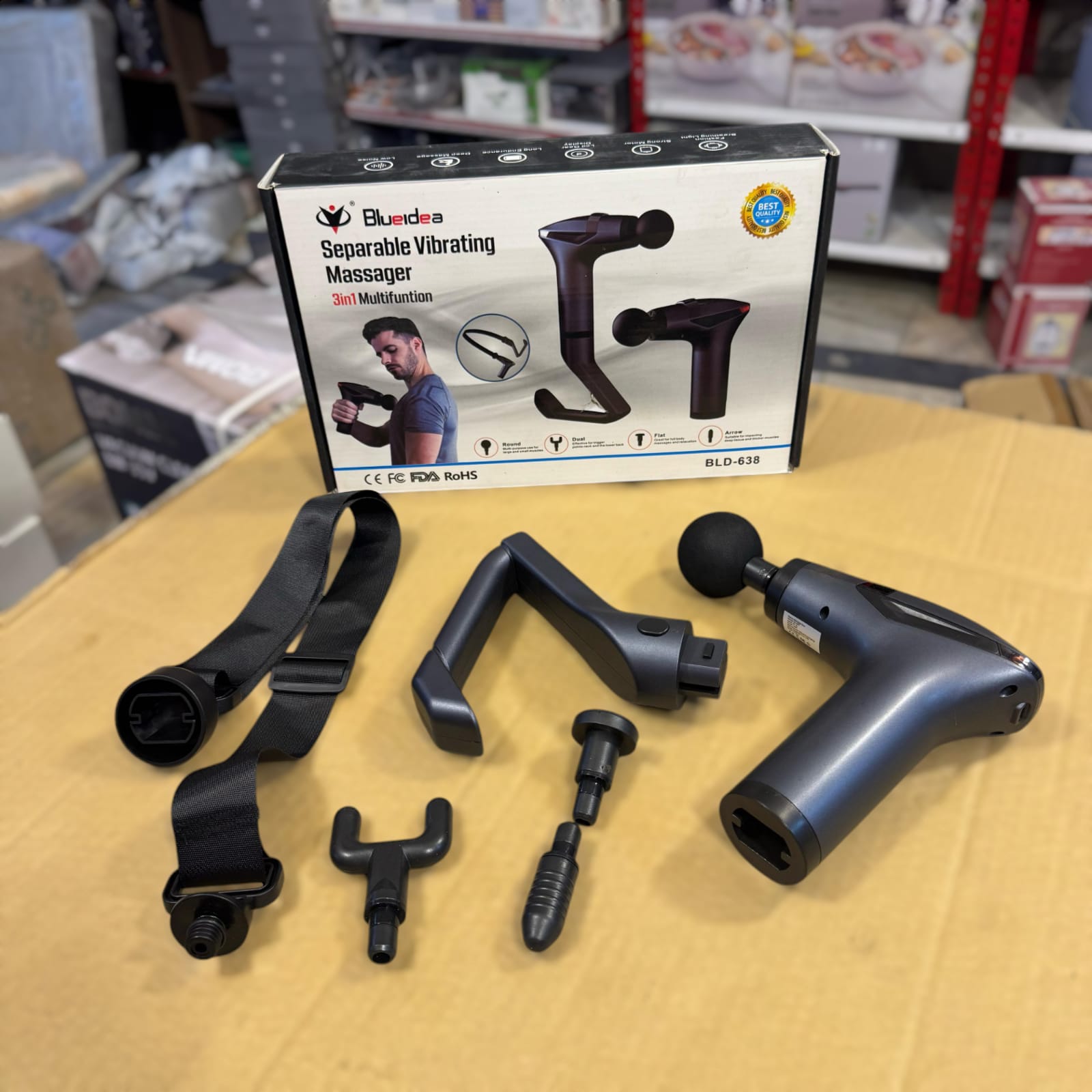 3 in 1 Separable Vibrating Massager BLD-638