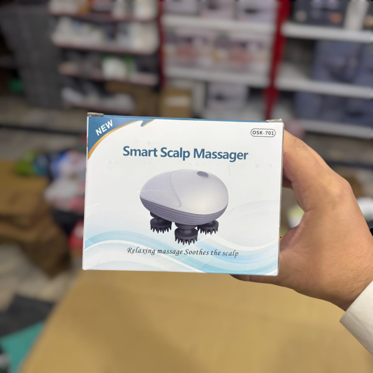 Rechargeable Smart Scalp Massager OSK-701