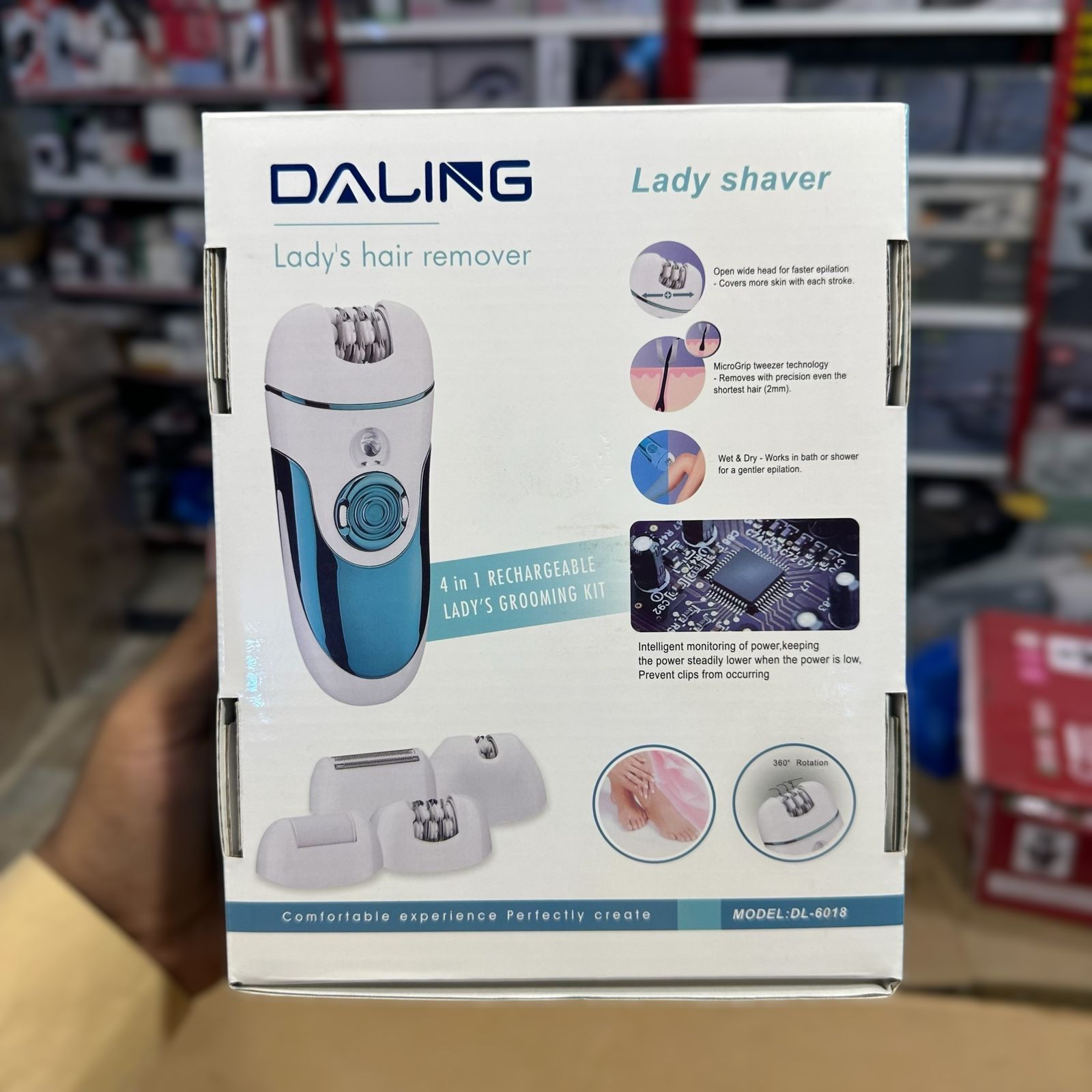 Daling 4 in 1 Ladies Grooming Kit DL-6018