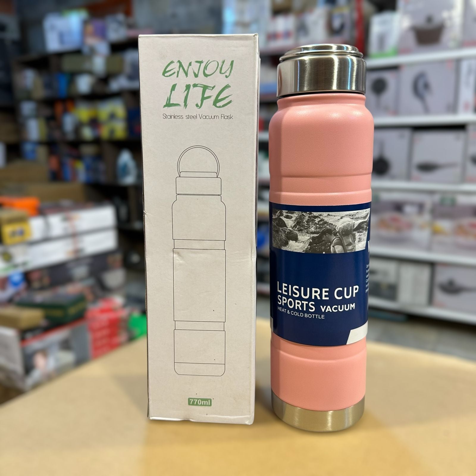 Enjoy Life Vacuum Water Bottle 770ml