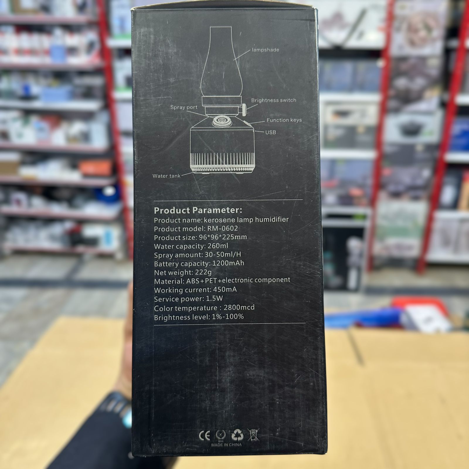 Kerosene Lamp Humidifier RM-0602