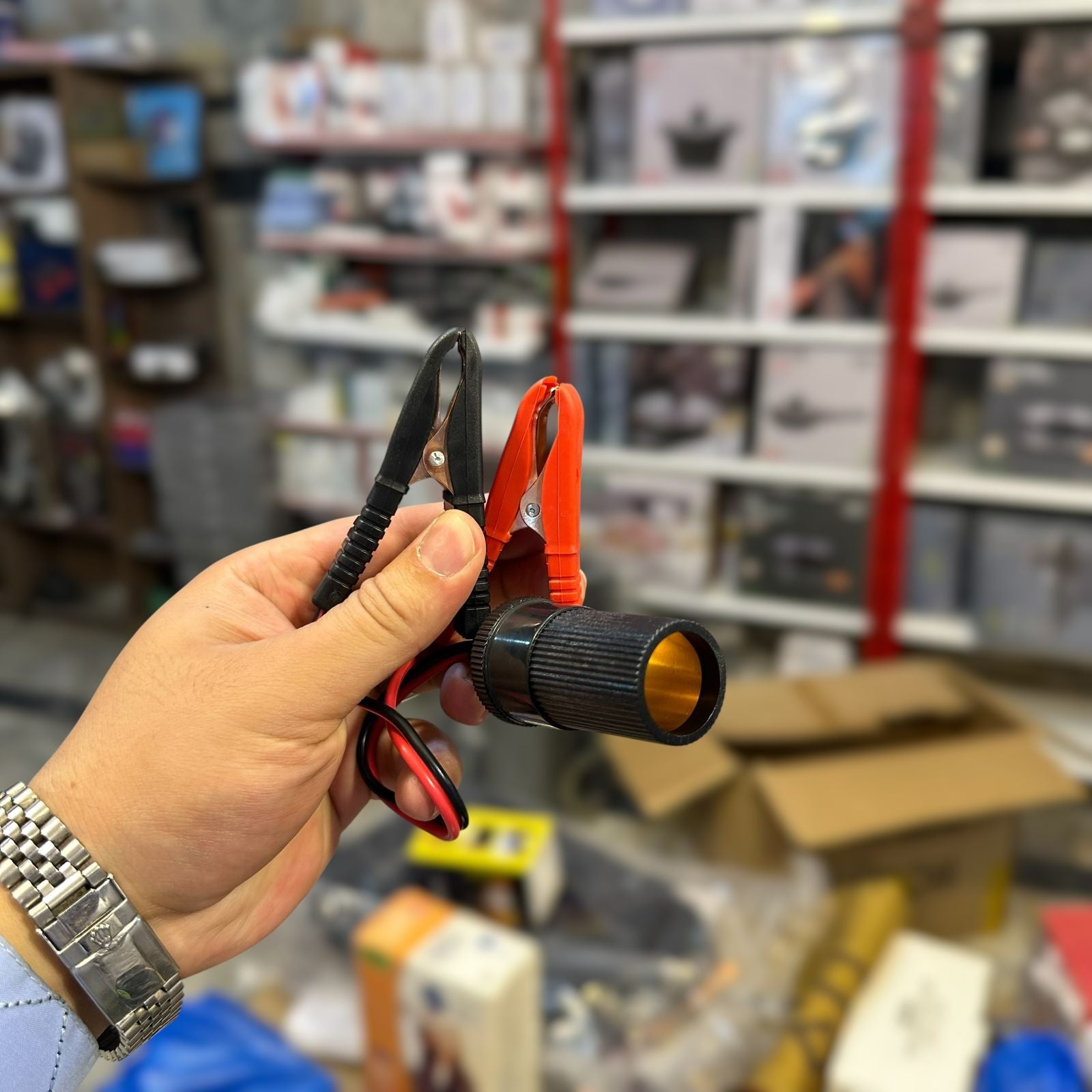 Electric Hydraulic Jack , Wrench & Tyre Inflator
