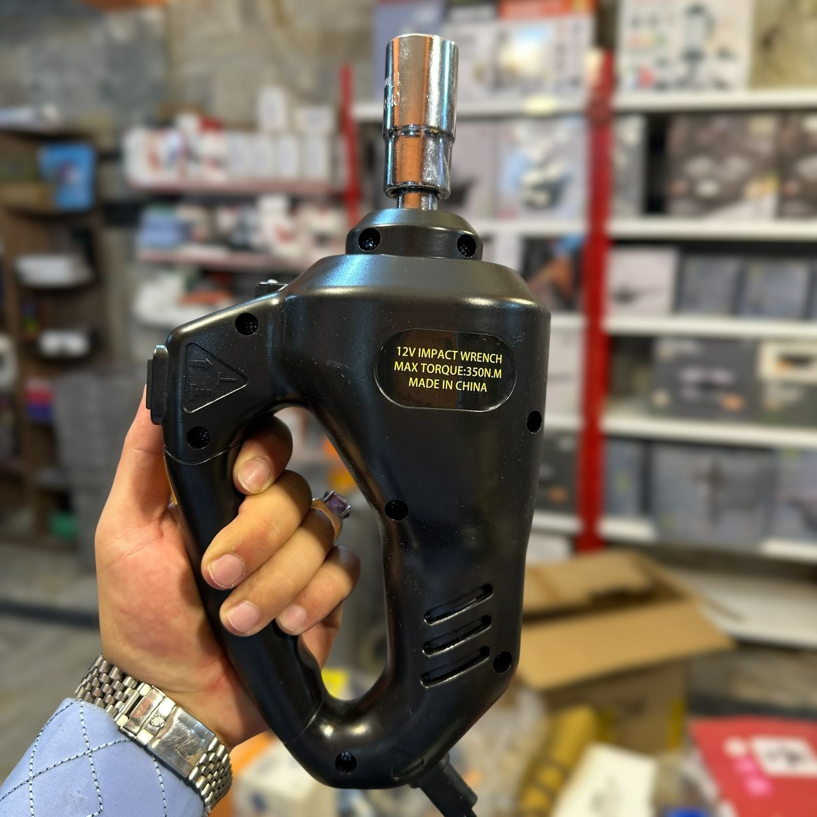 Electric Hydraulic Jack , Wrench & Tyre Inflator