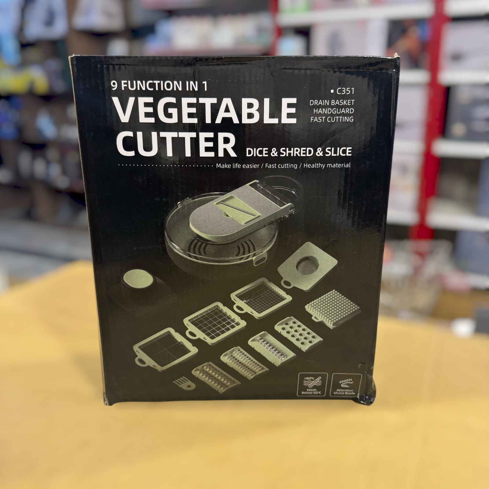 9 in 1 Vegetable Cutter J-334