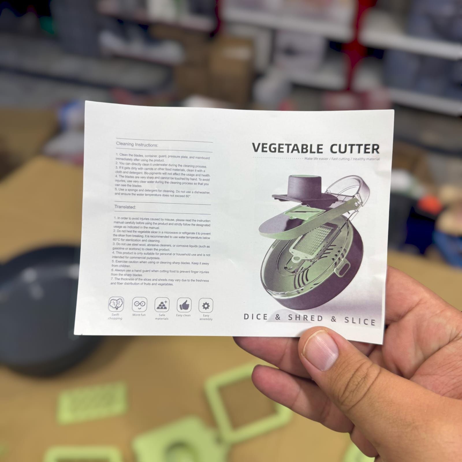 9 in 1 Vegetable Cutter J-334