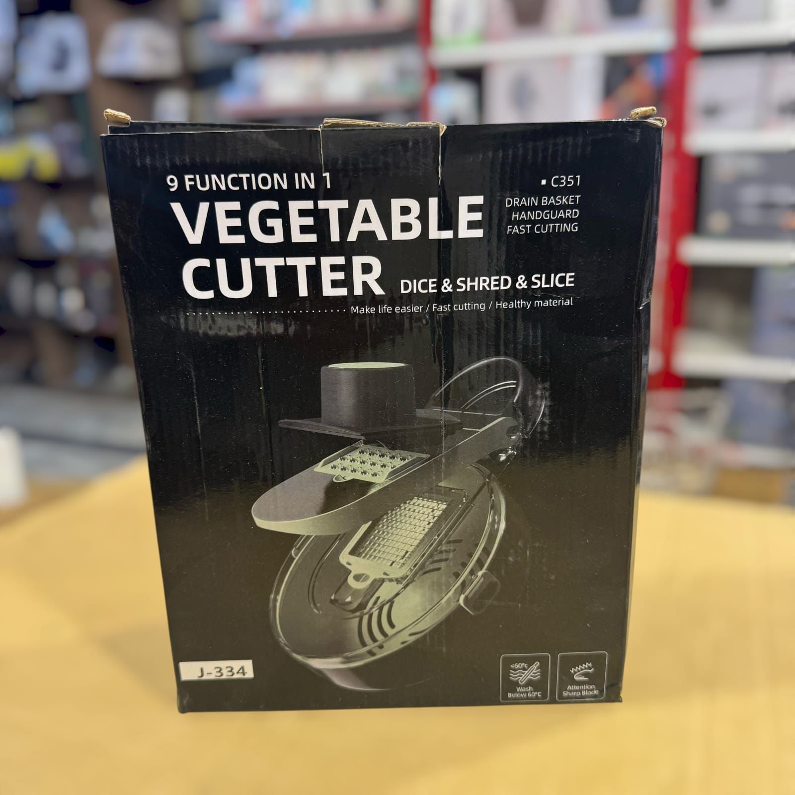 9 in 1 Vegetable Cutter J-334
