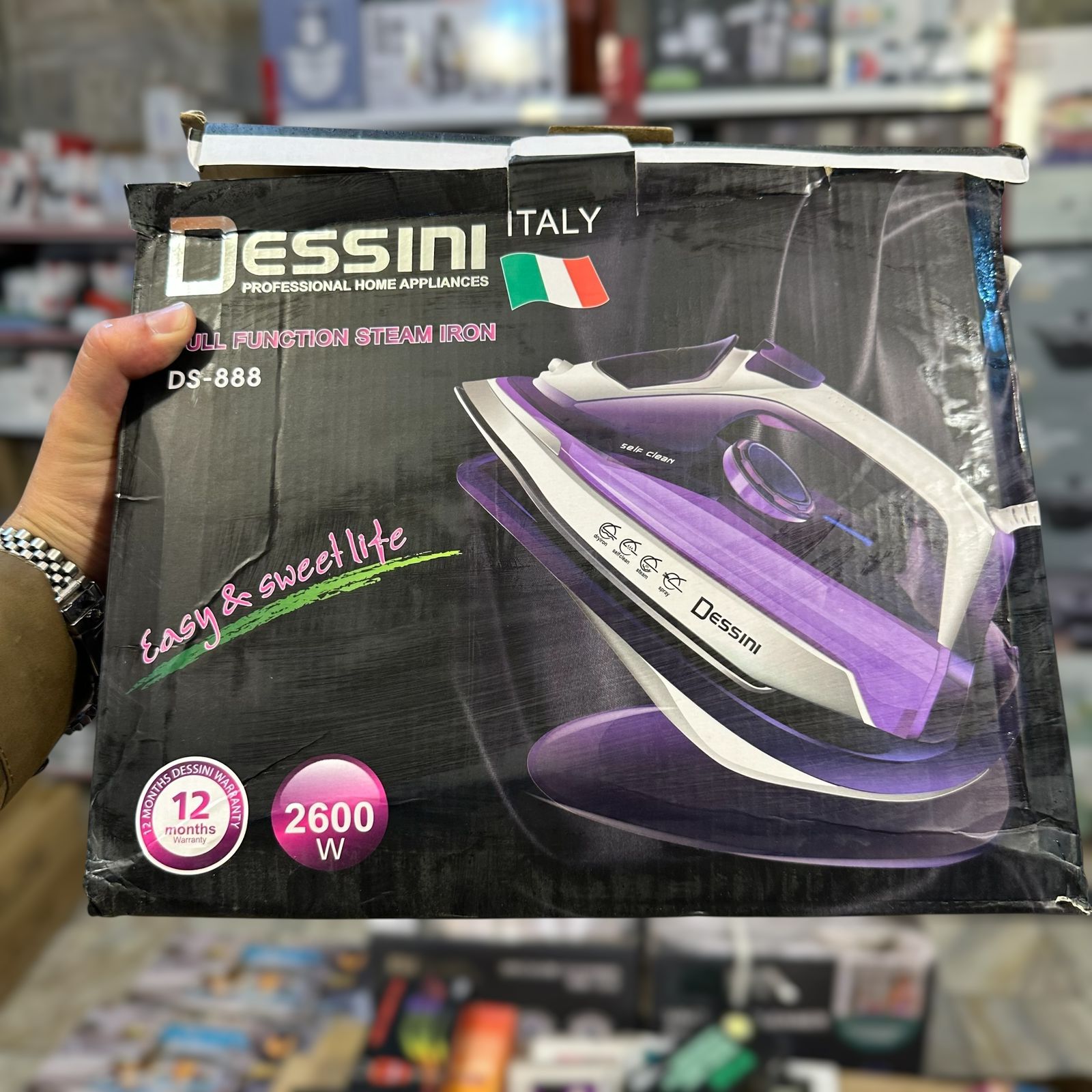 Dessini DS-888 Full Function Steam Iron