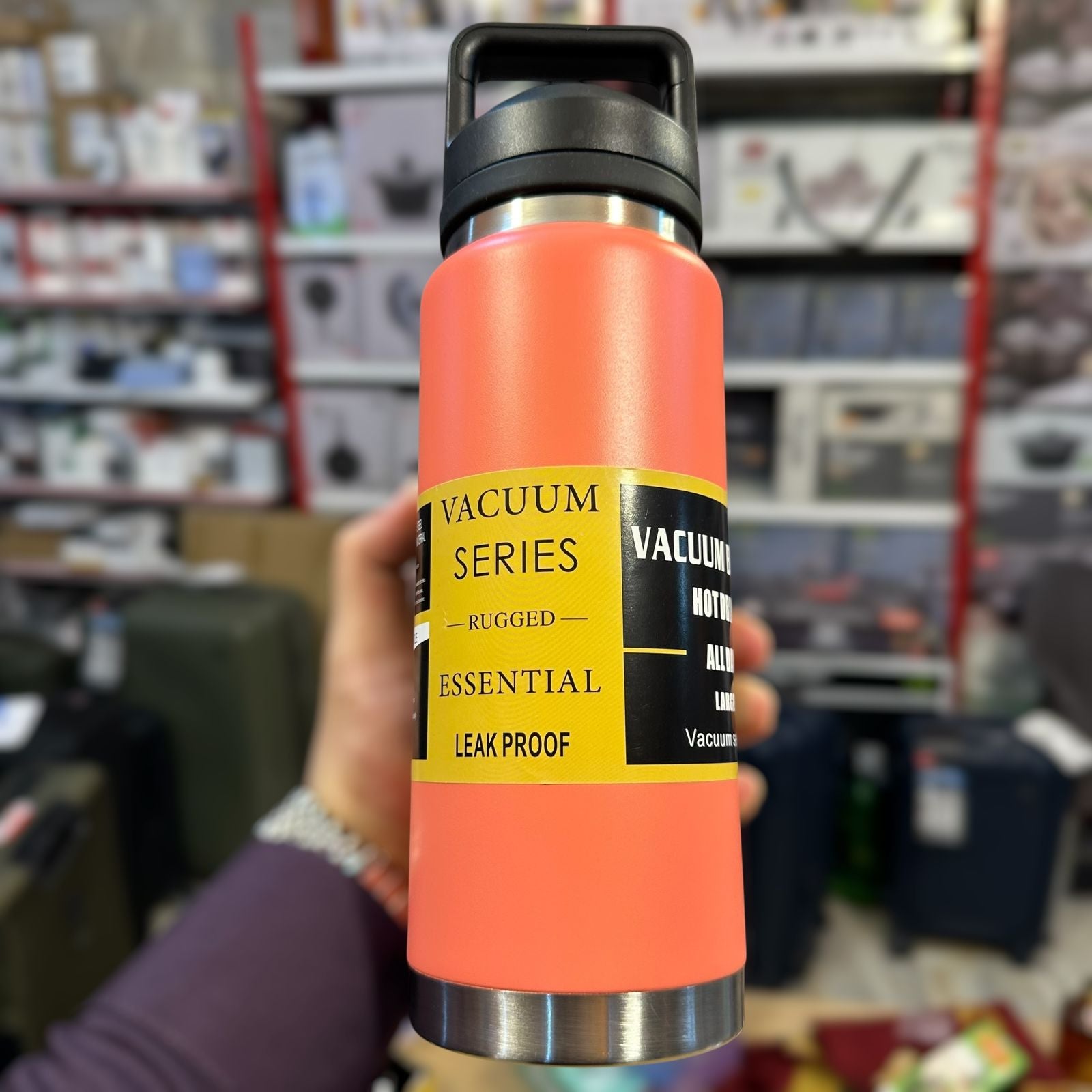 Essential Stainless Steel Vacuum Water Bottle 800ml
