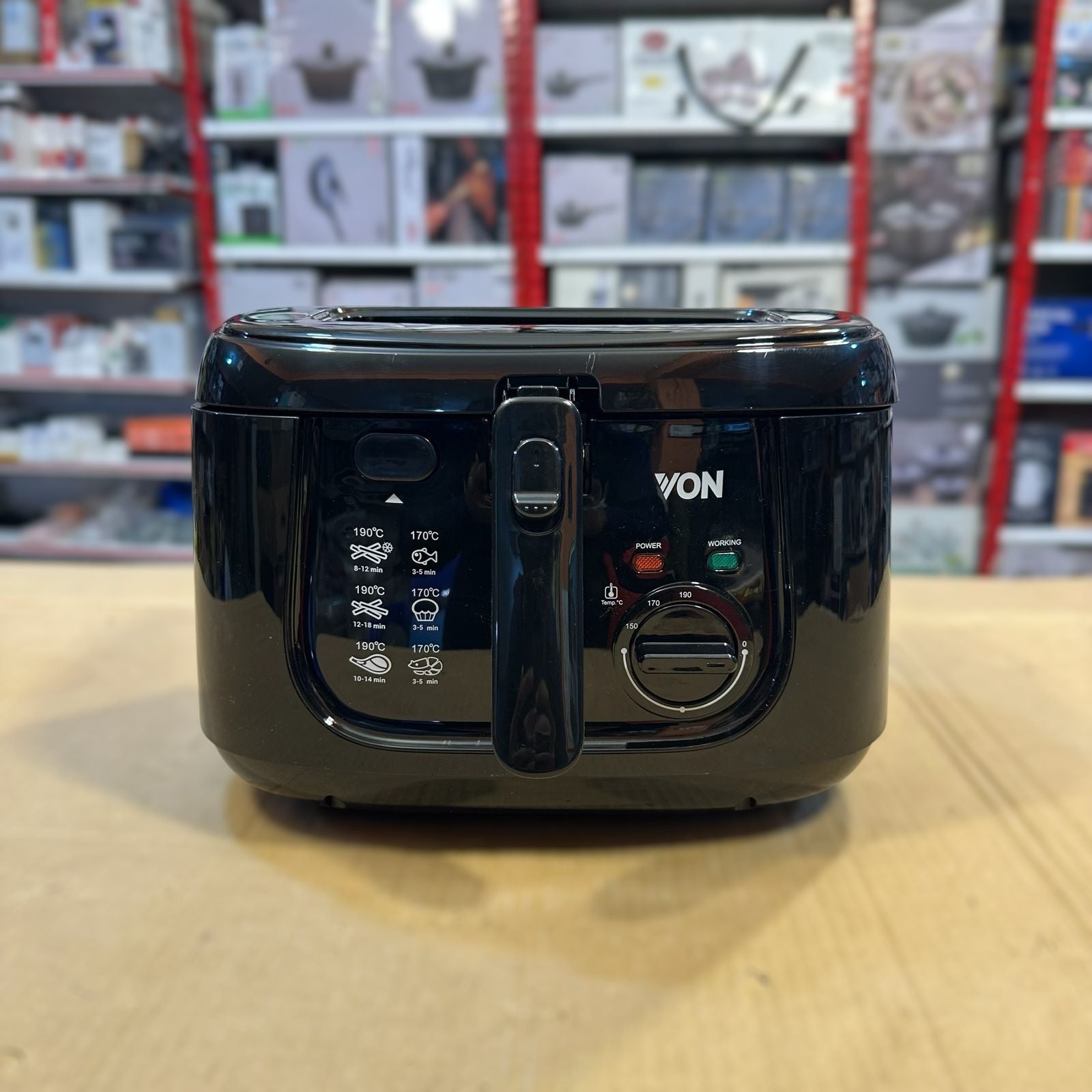 Von Deep Fryer 2.5L VSYD25BBK