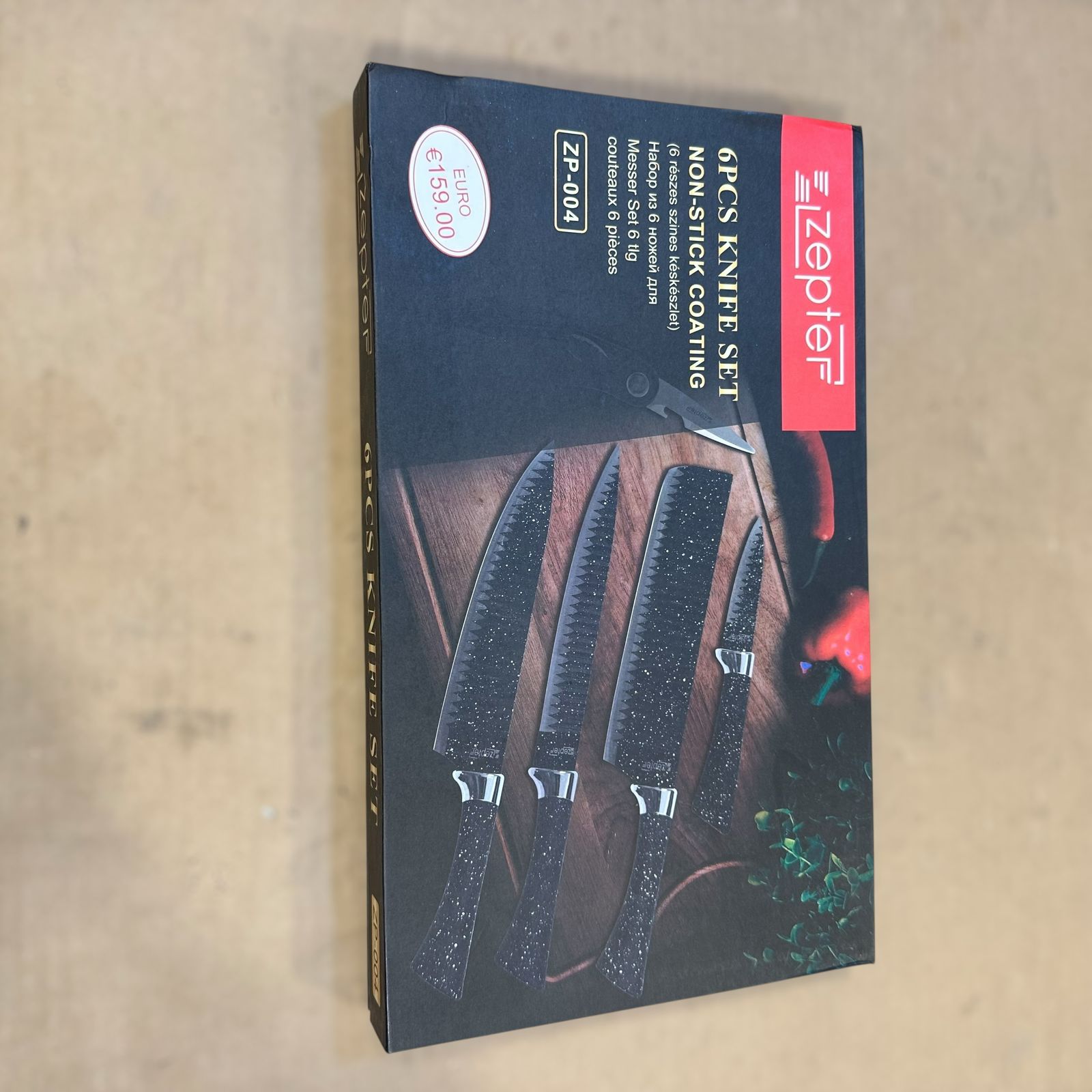 Lot Imported 6pcs Sharp Knives Set BC-003/004