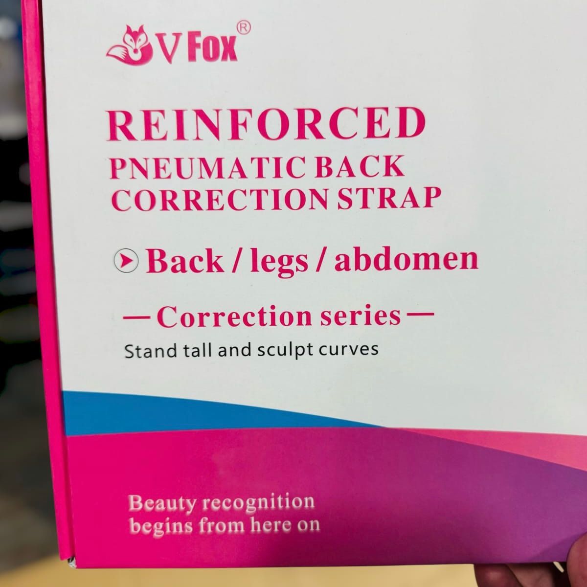 Fox Reinforced Pneumatic Back Correction Strap