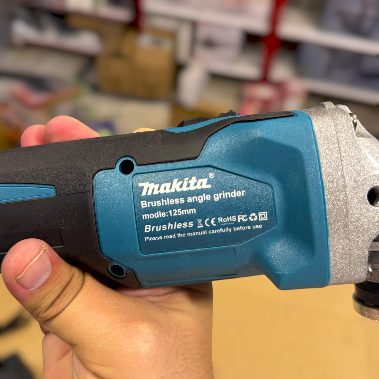 Rechargeable Brushless Angle Grinder 125mm