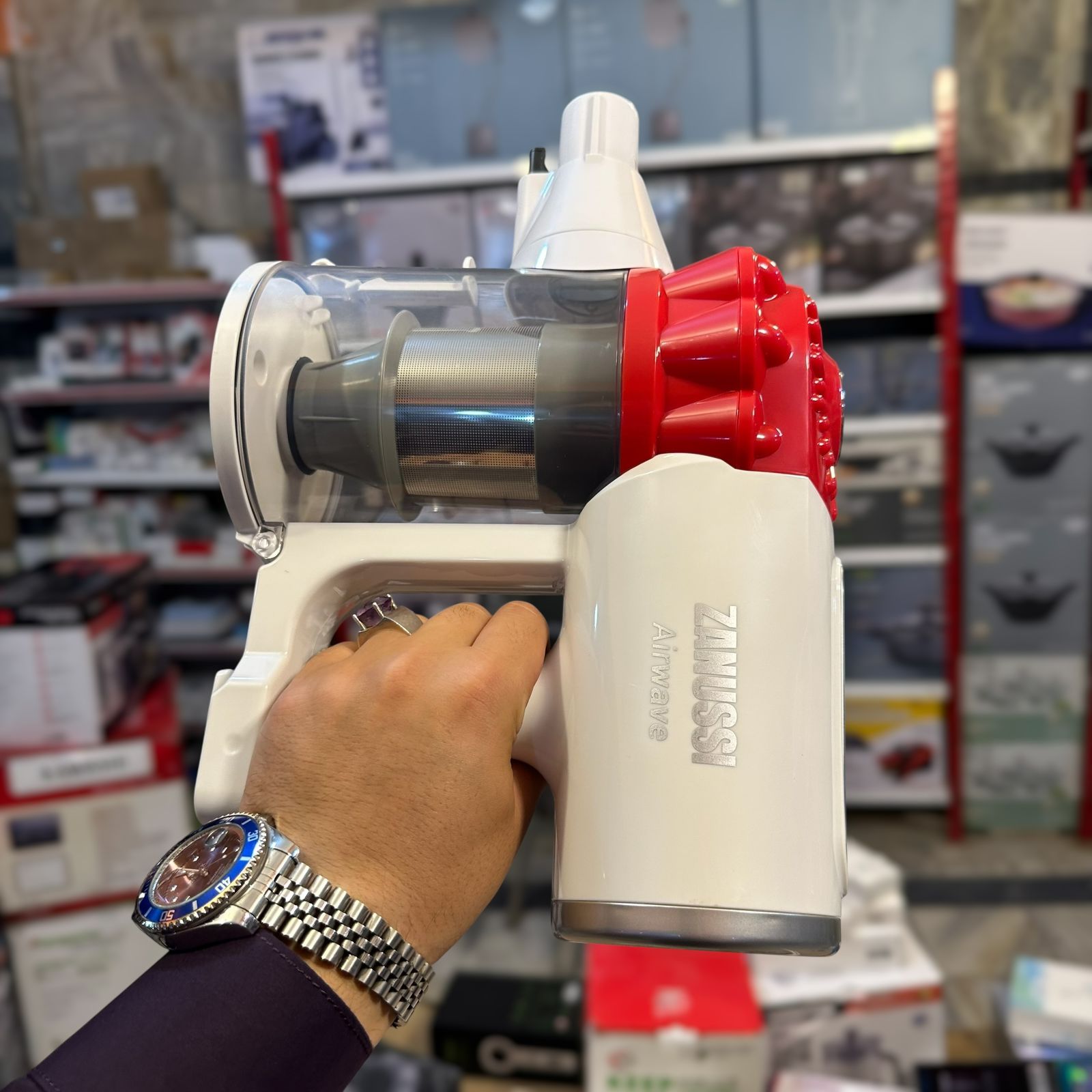 ZANUSSI Airwave Cordless Rechargeable Hand Stick Vacuum Cleaner