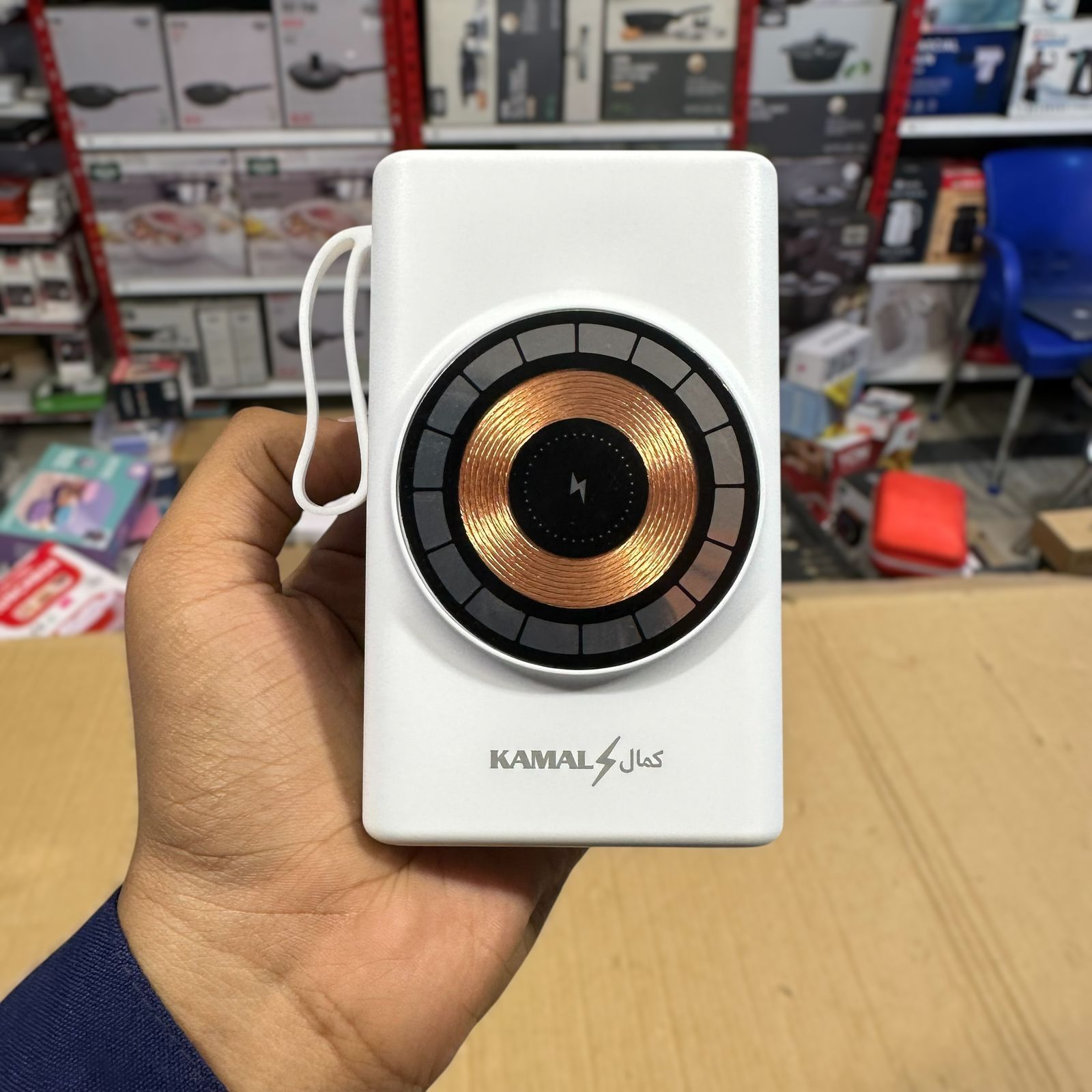 Magnetic Wireless 20000mAH Kamal Power Bank K25