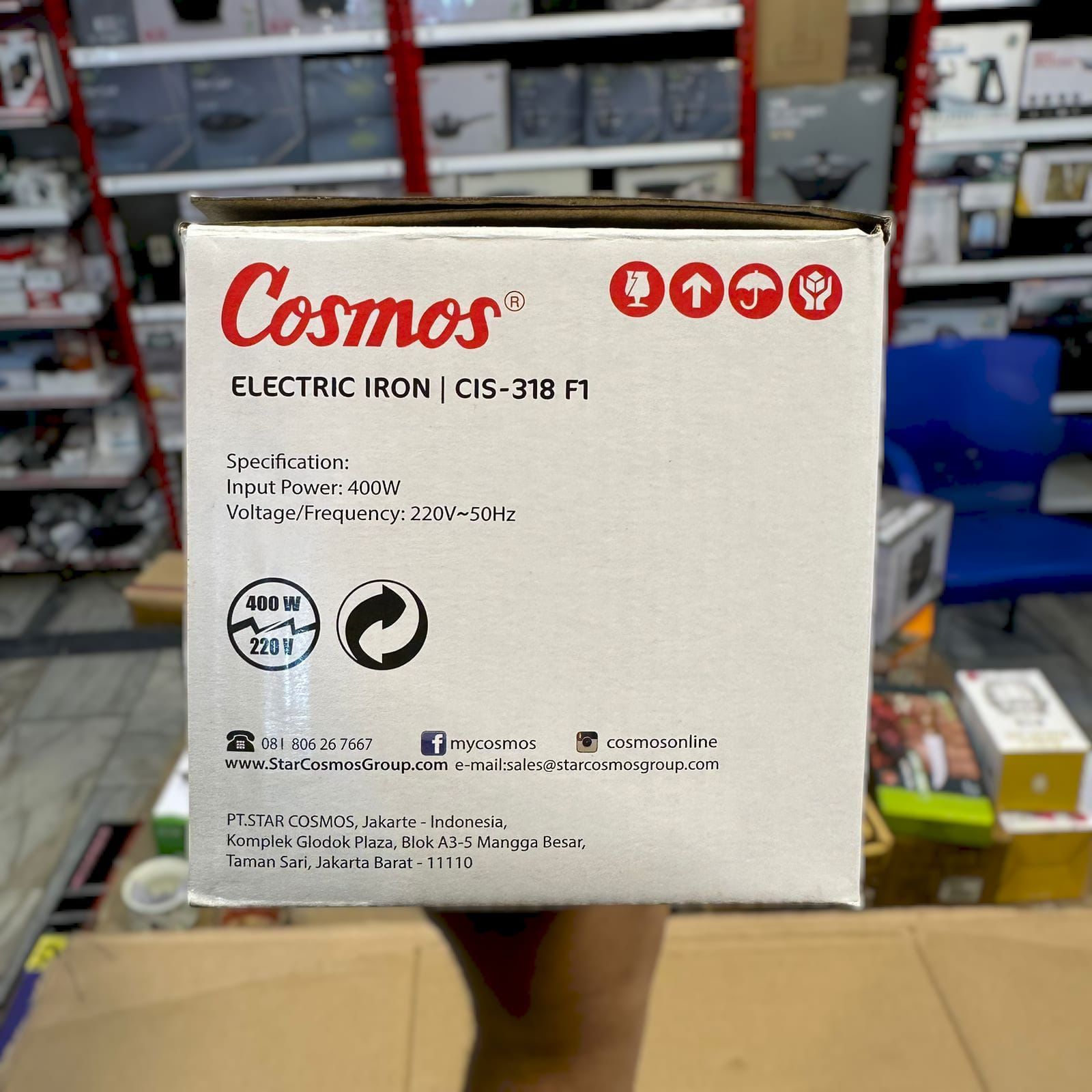 Cosmos Dry Iron CS-318
