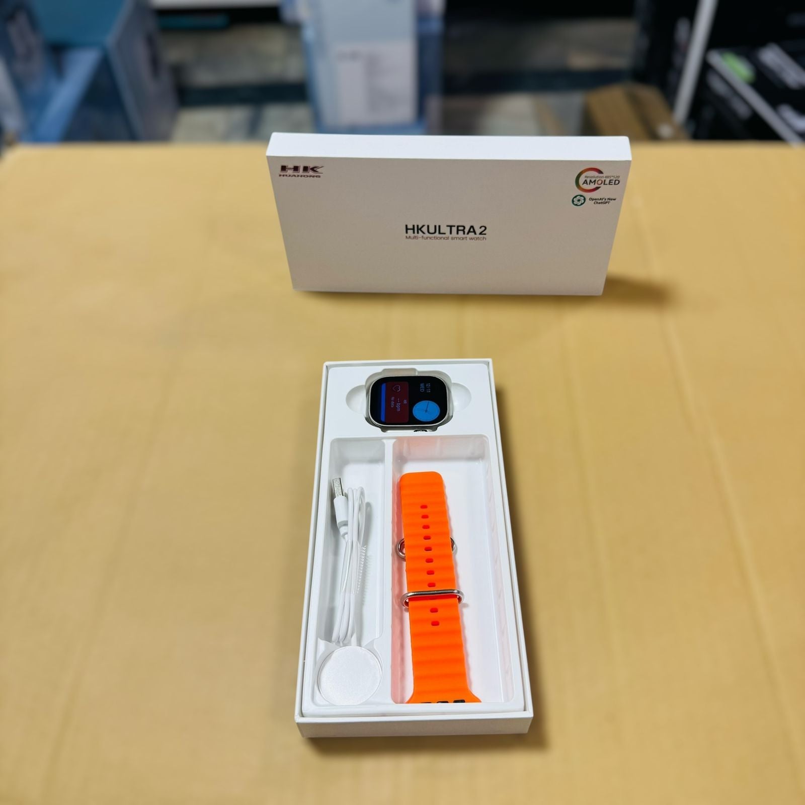 Amoled HK Ultra2 Smart Watch