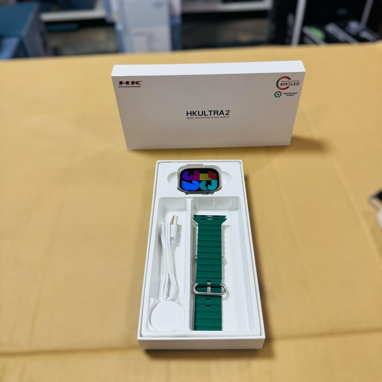Amoled HK Ultra2 Smart Watch
