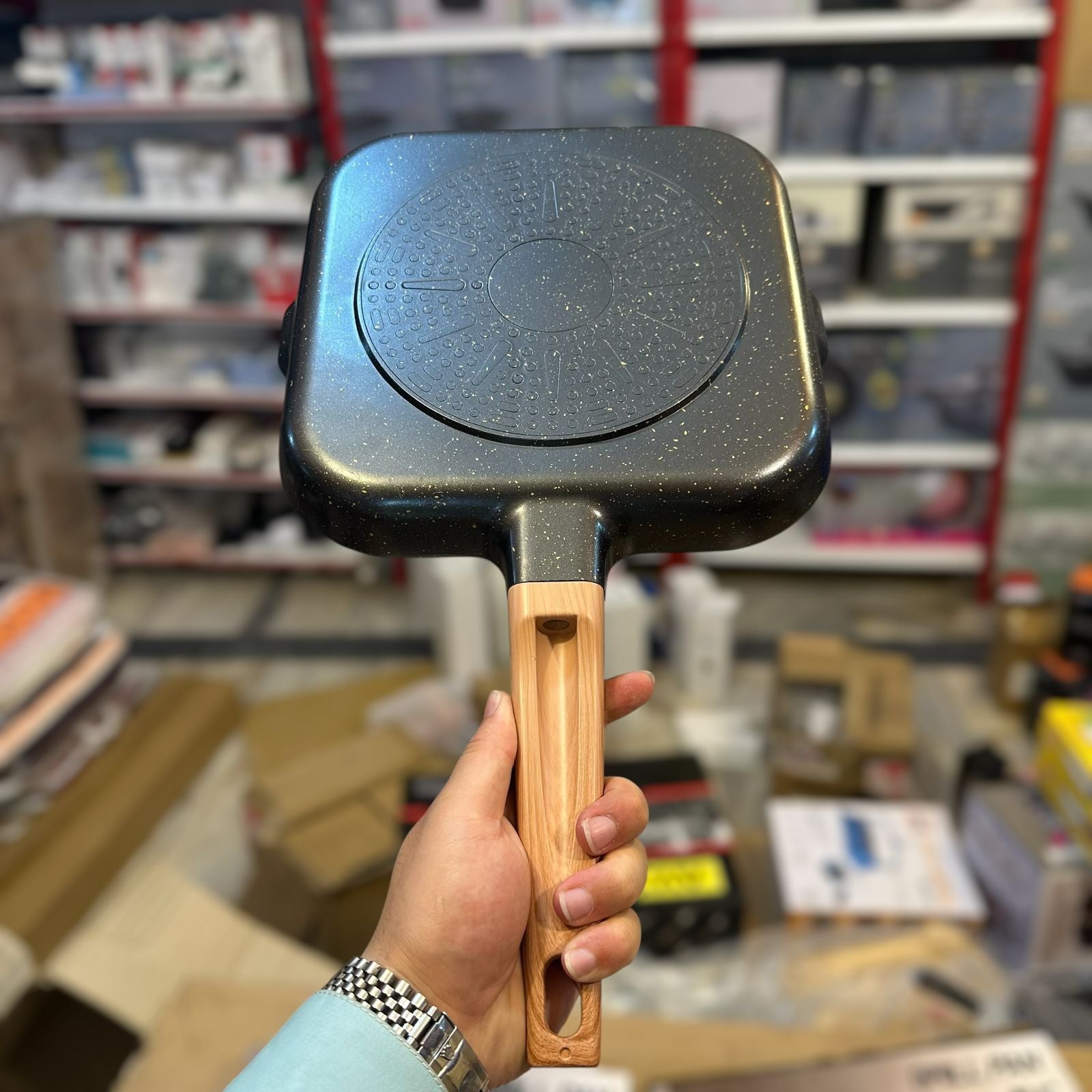 Natural Stone Grill Pan's