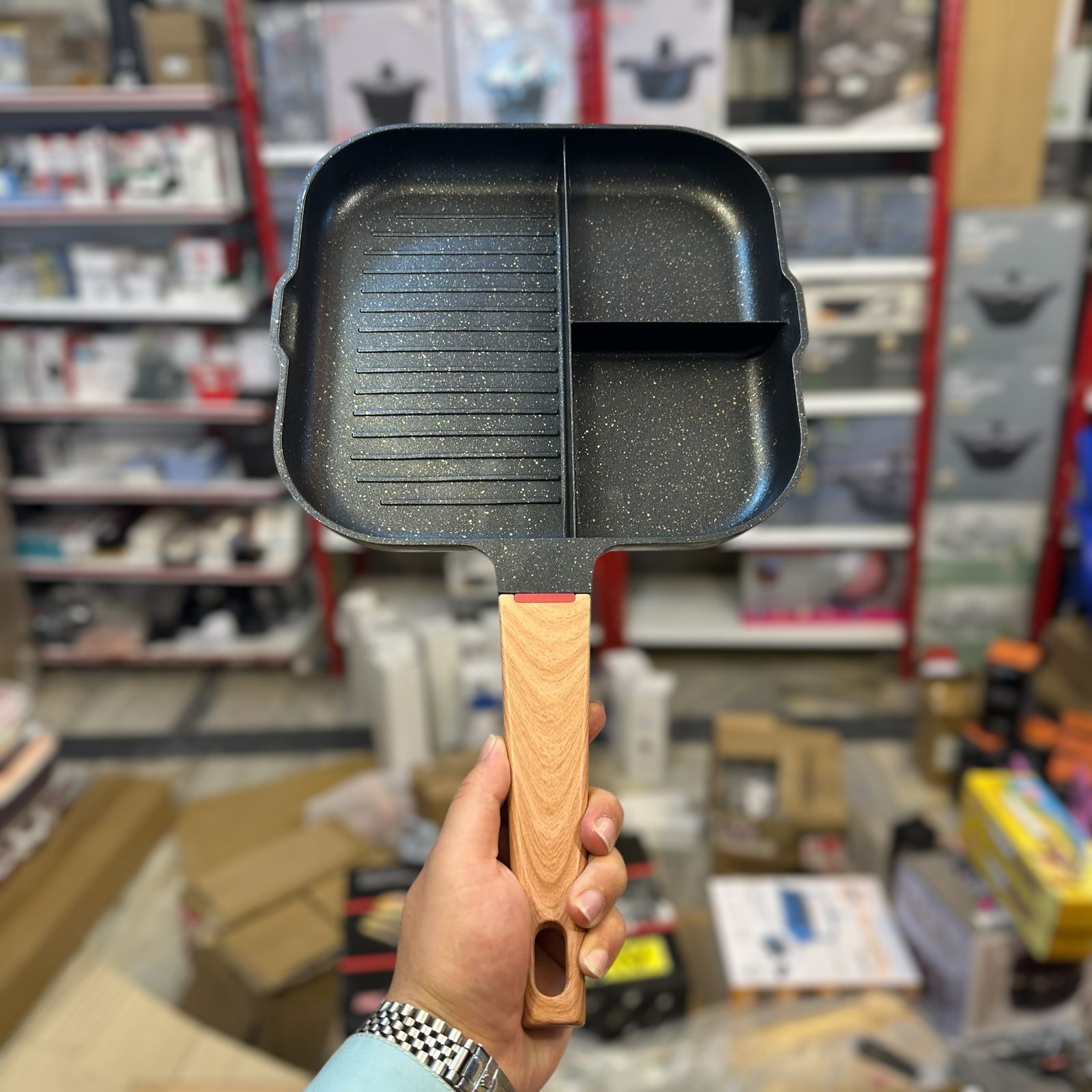 Natural Stone Grill Pan's