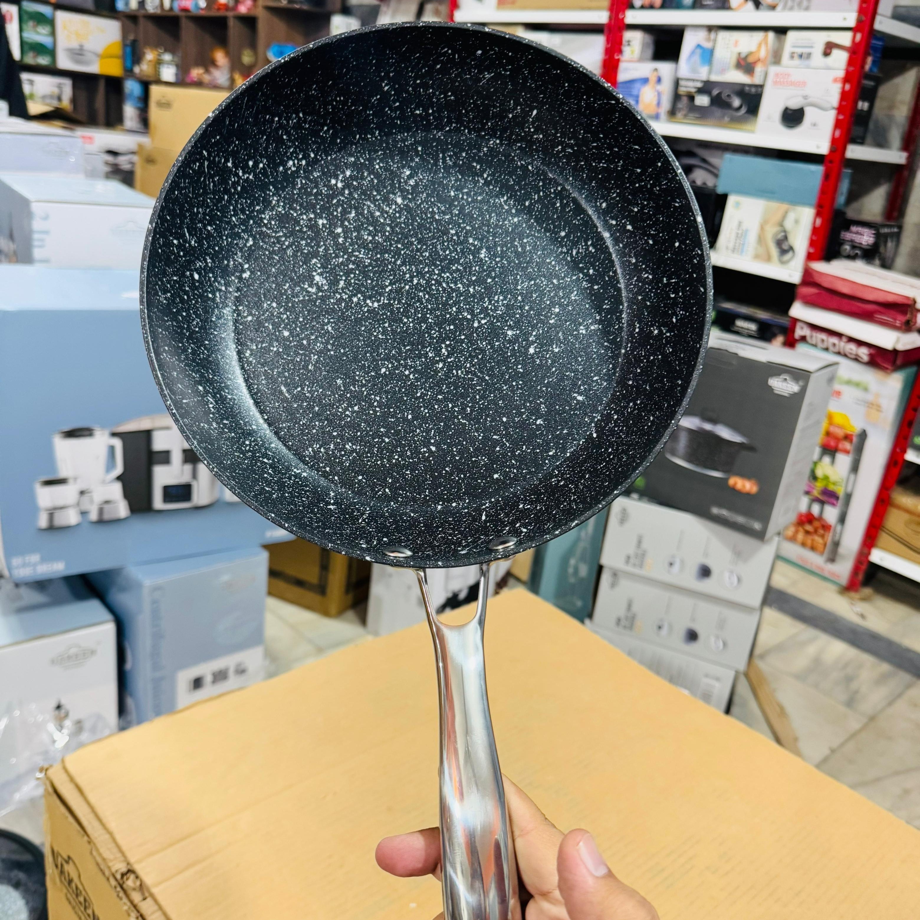 Uakeen Germany Forged Aluminum Frypan with SS Handle