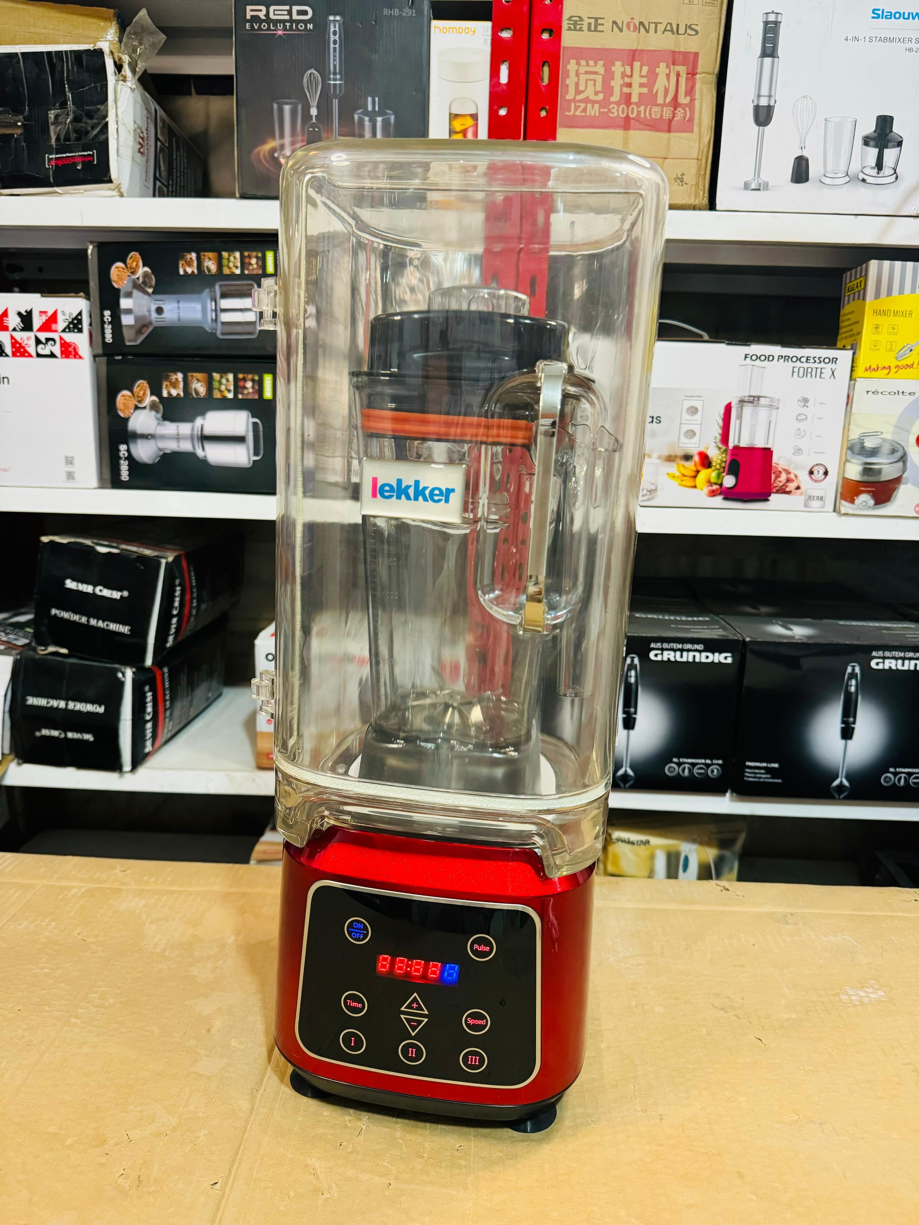 Lekker Vacuum Commercial Blender