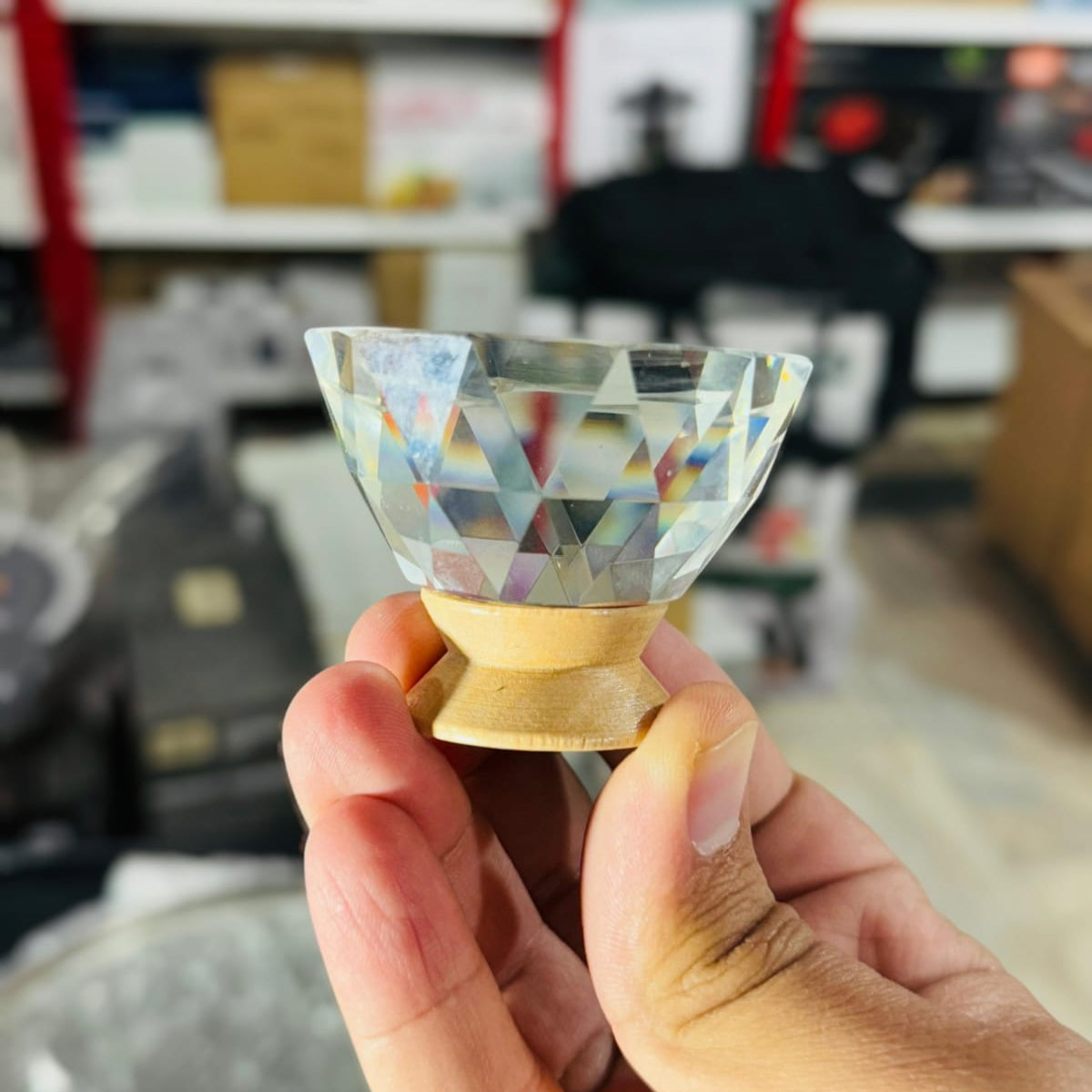 Crystal HoneyComb Laser Coated Deep Pan 34cm