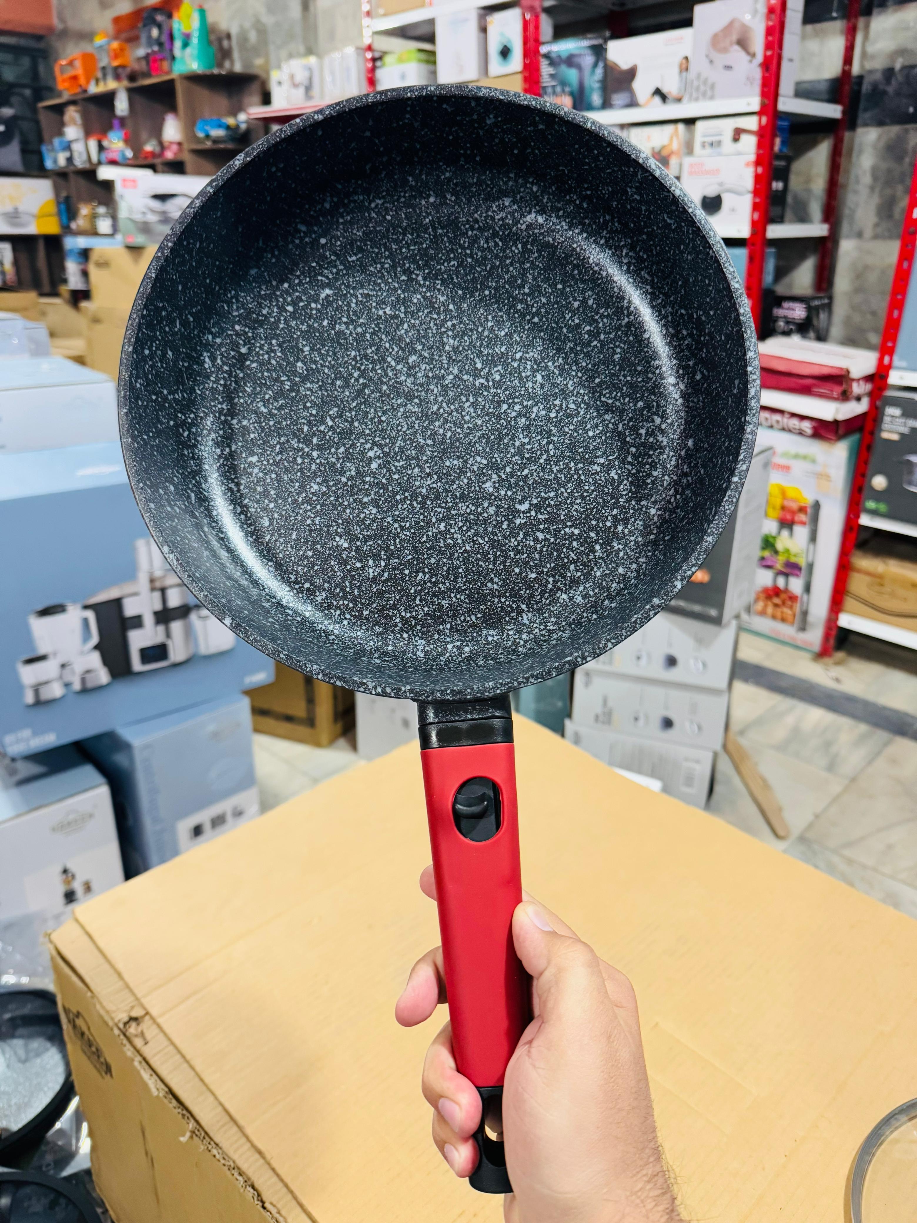 Uakeen Germany Induction Die-Cast Granite Deep Frypan 28cm VK-1028