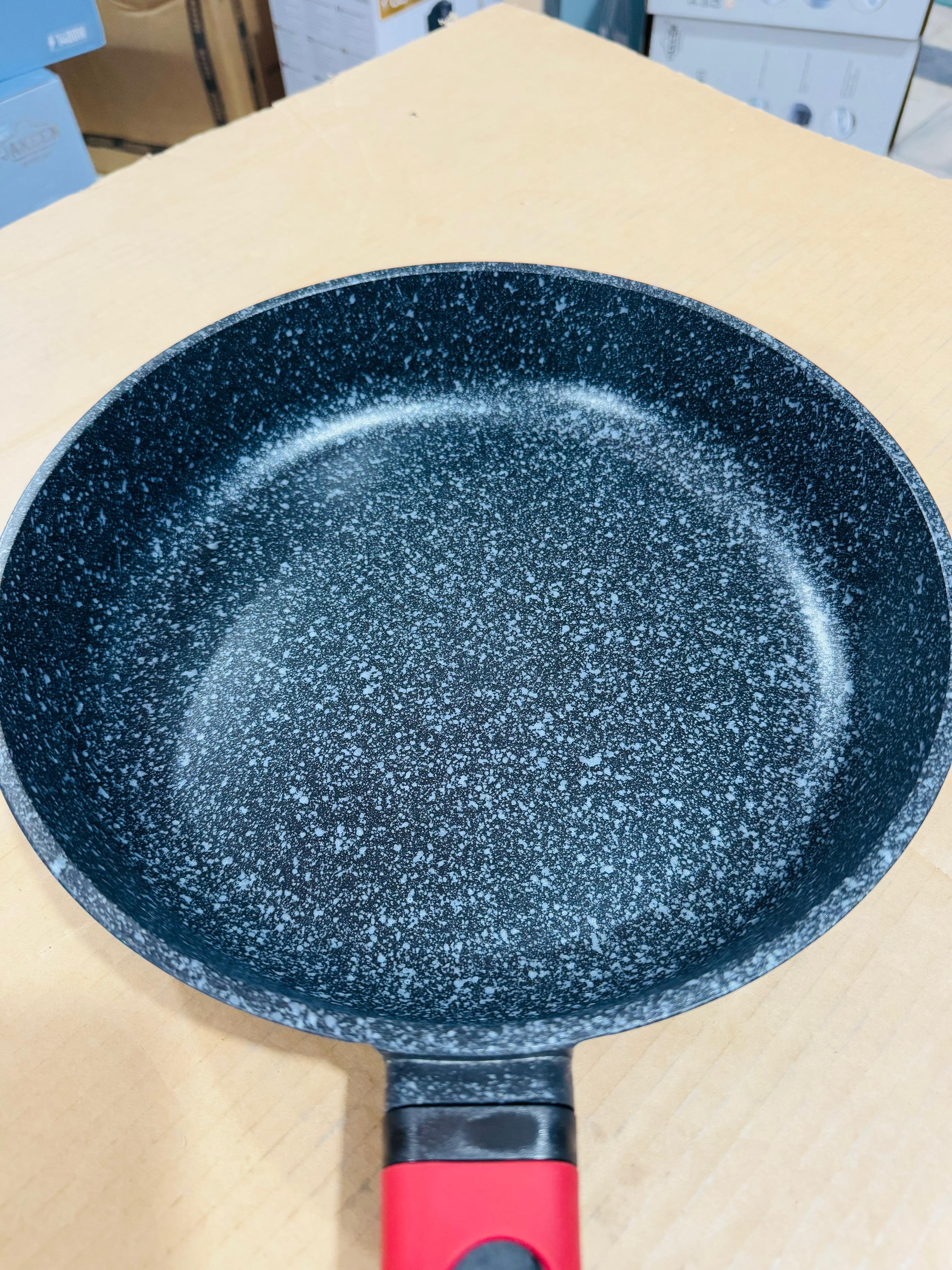 Uakeen Germany Induction Die-Cast Granite Deep Frypan 28cm VK-1028