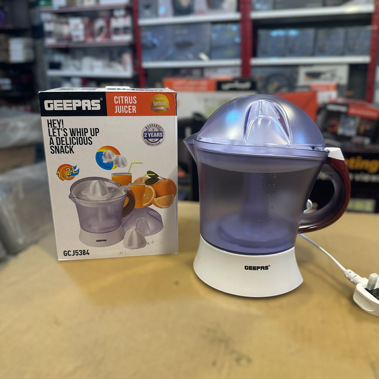 Geepas Citrus Juicer 5384