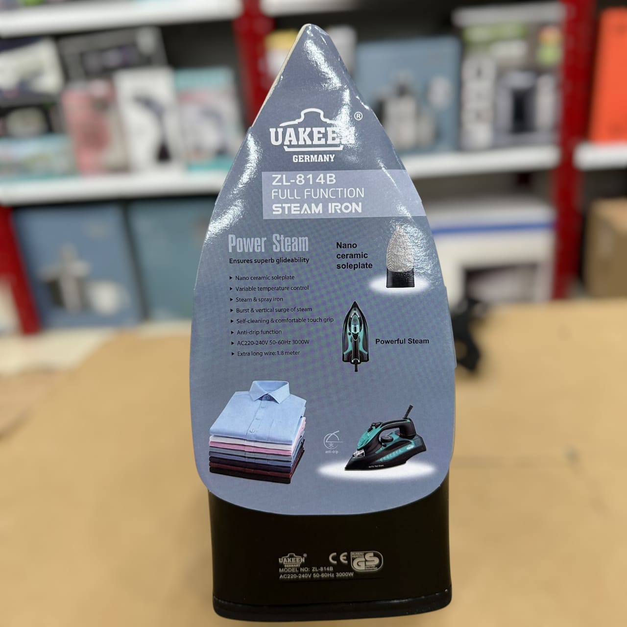 Uakeen Electric Steam Iron ZL-814B
