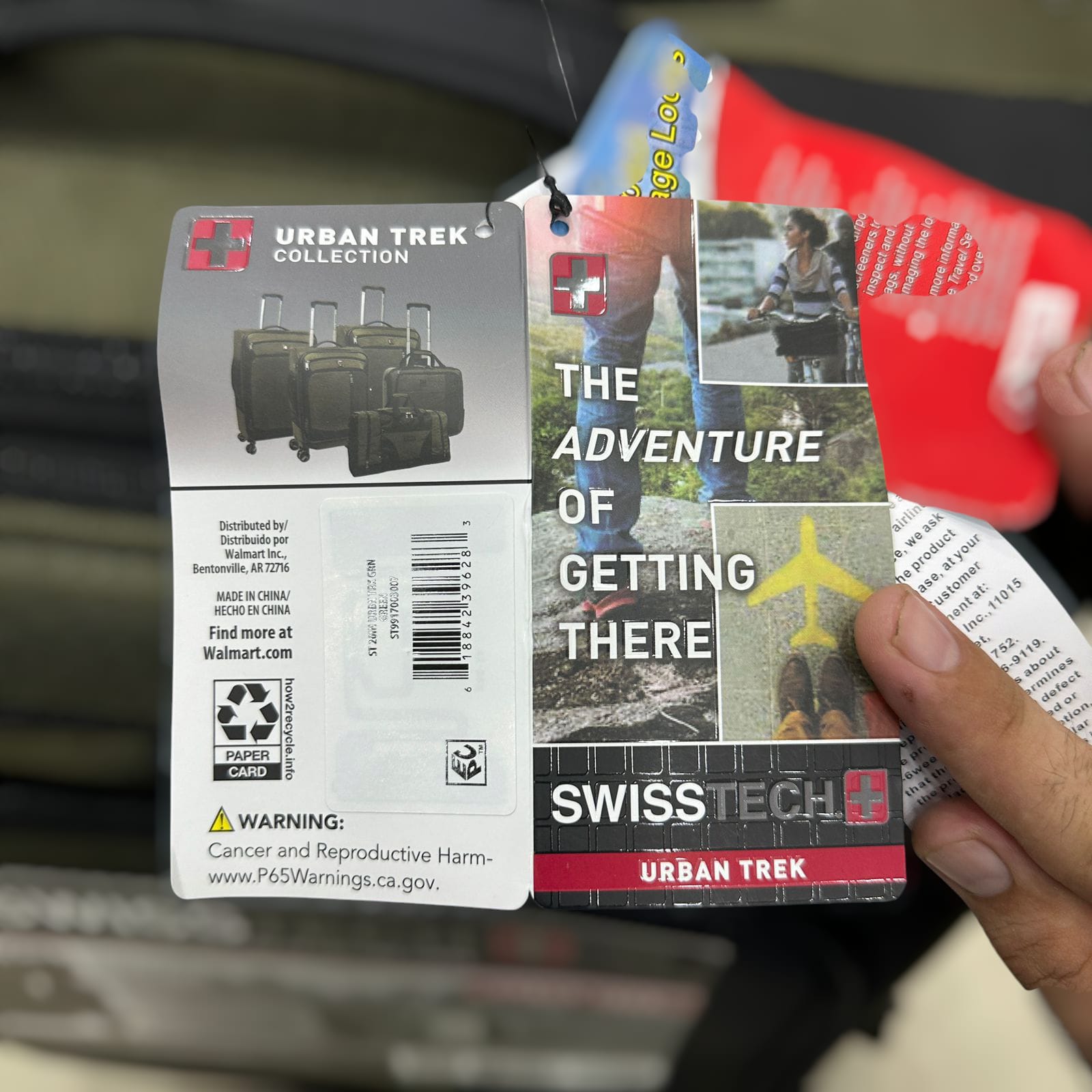 Swiss Tech Urban Trek Luggage Suitcases Bag