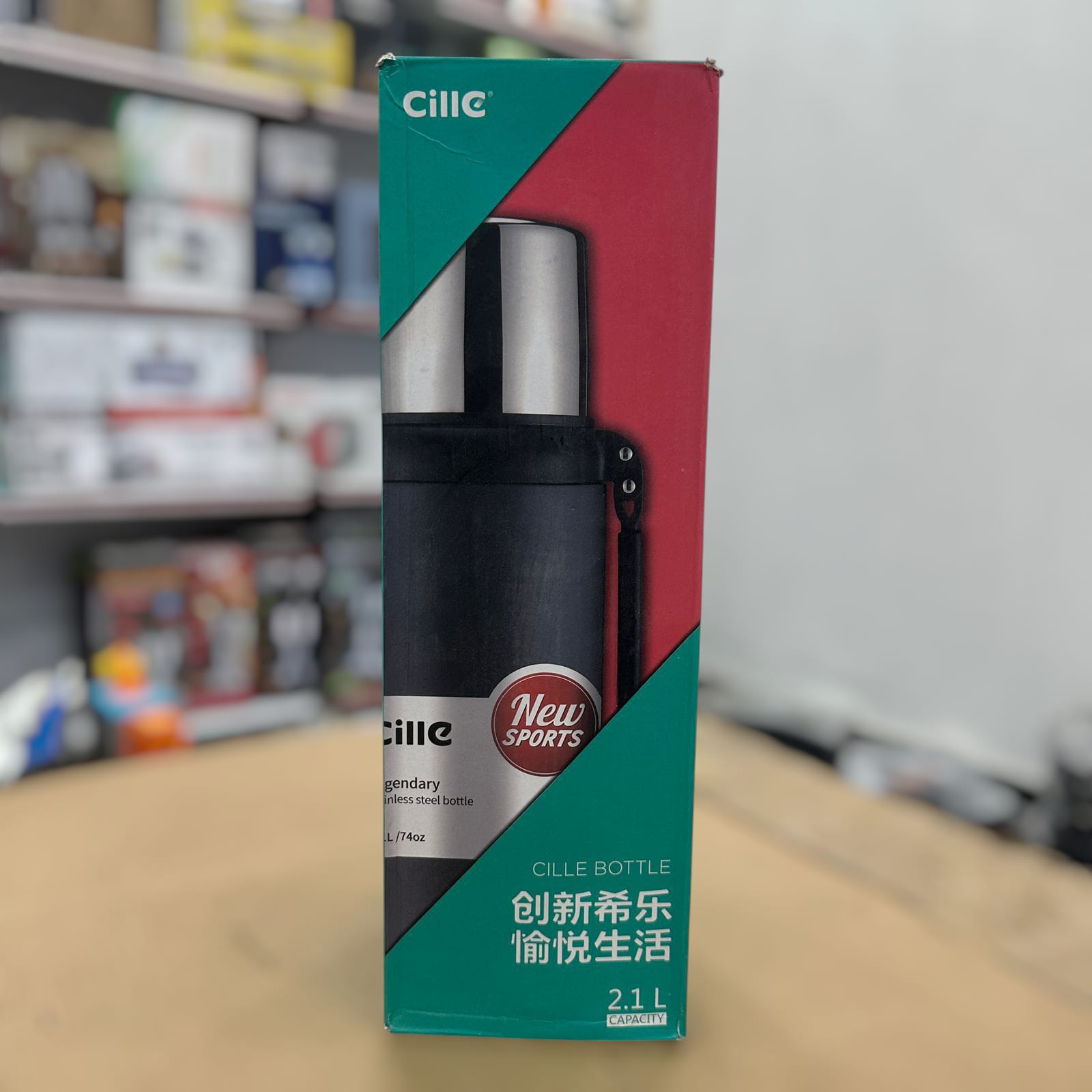 Cille Legendary Stainless Steel Water Bottle