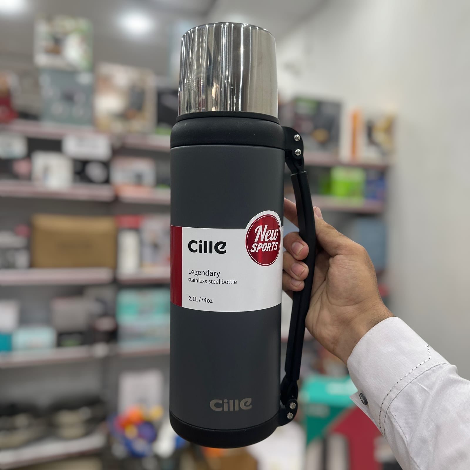 Cille Legendary Stainless Steel Water Bottle