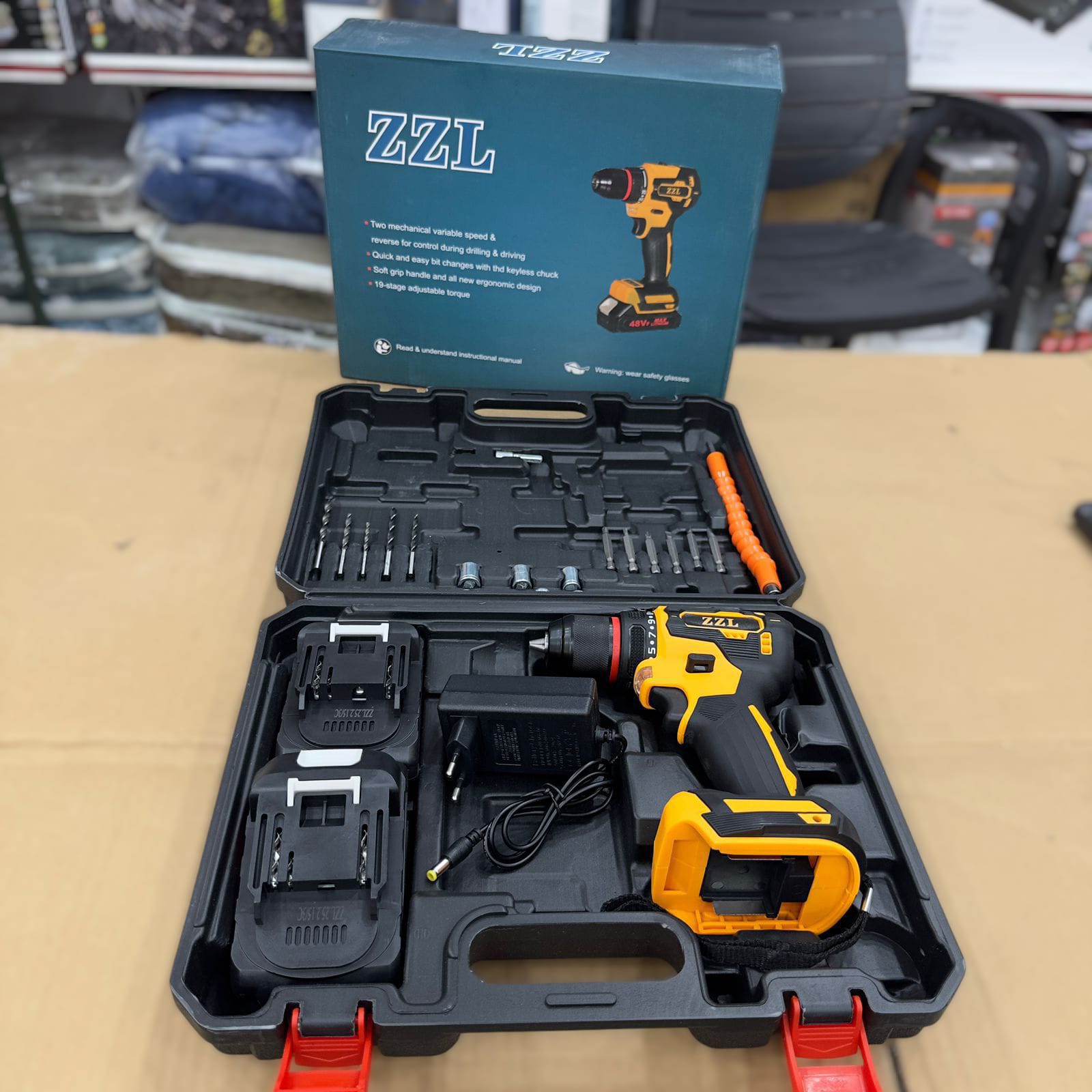 ZZL Drill Machine Tool Box