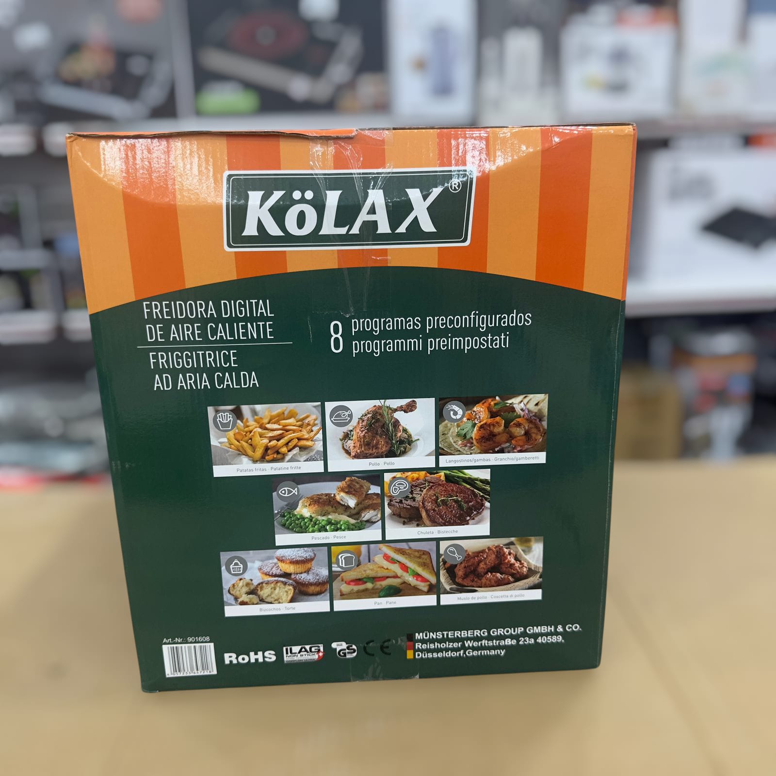 Kolax 6.5L Digital Air Fryer 901608