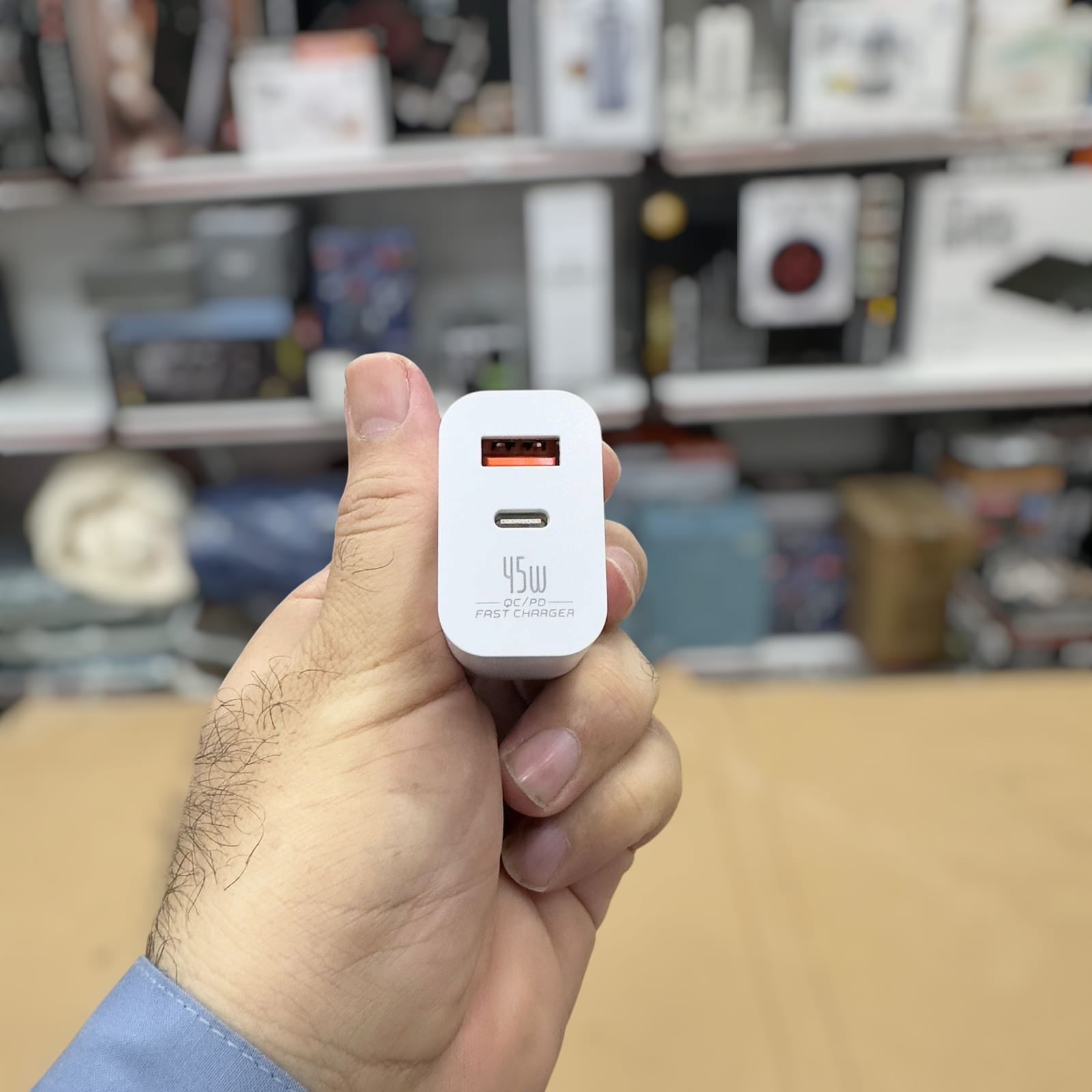 Golden 2-Port 45W Travel Charger GCH-01