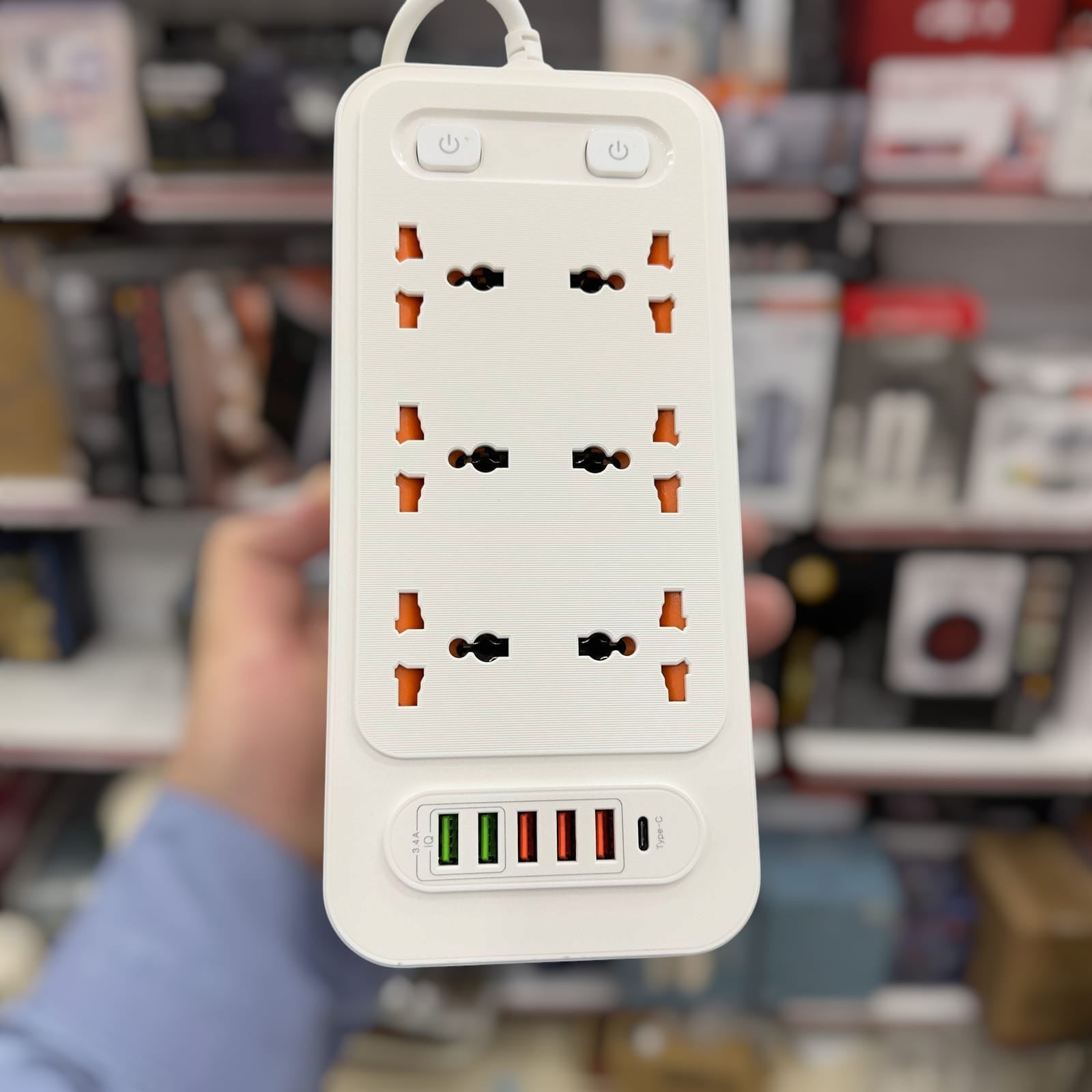 Good Quality Fireproof Extension Board with USB Ports