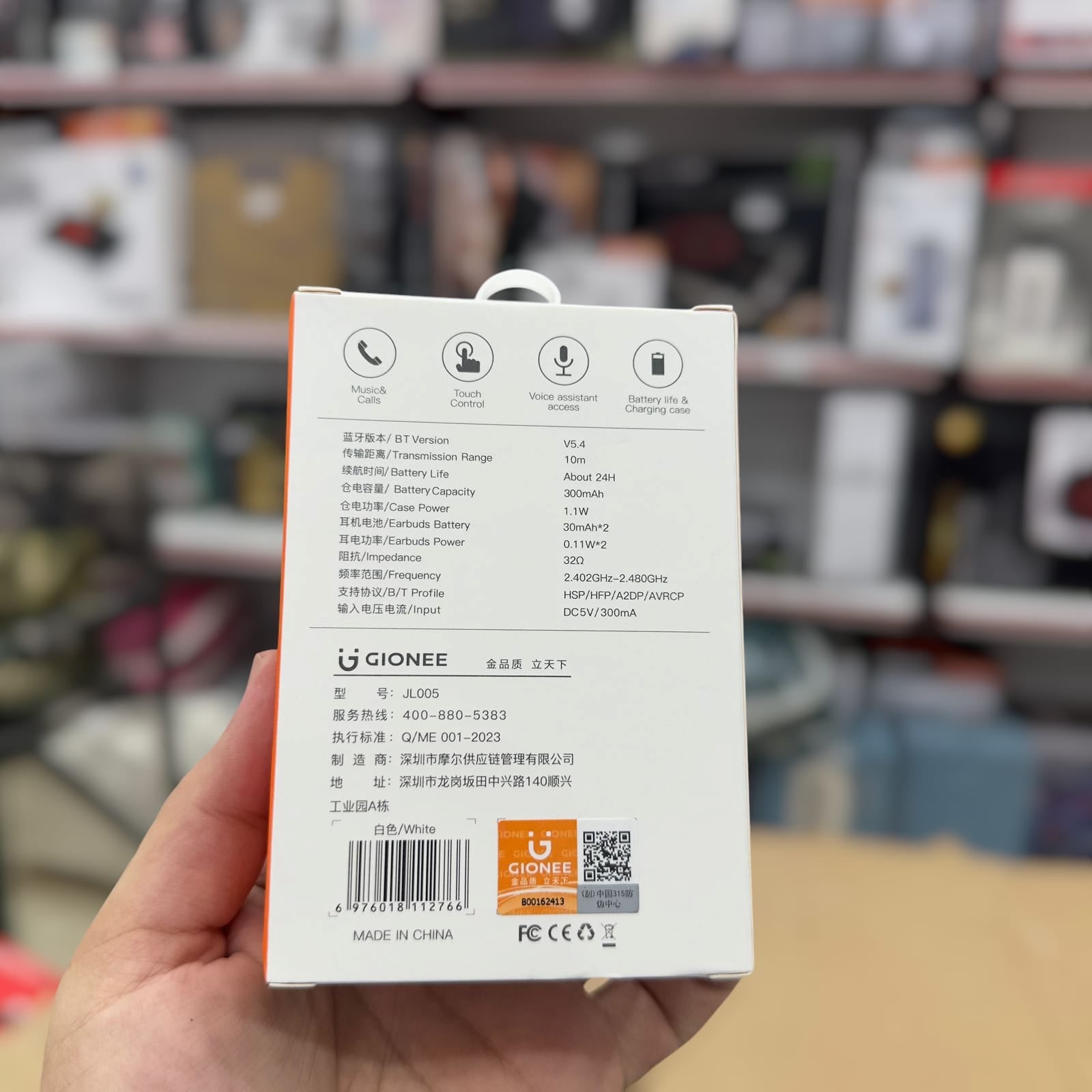 Gionee True Wireless Earbuds JL005