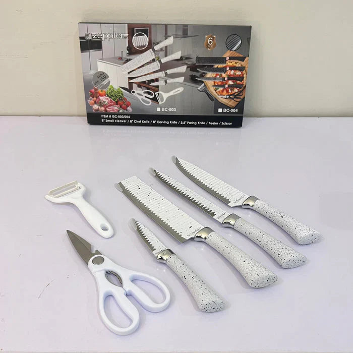 Lot Imported 6pcs Sharp Knives Set BC-003/004