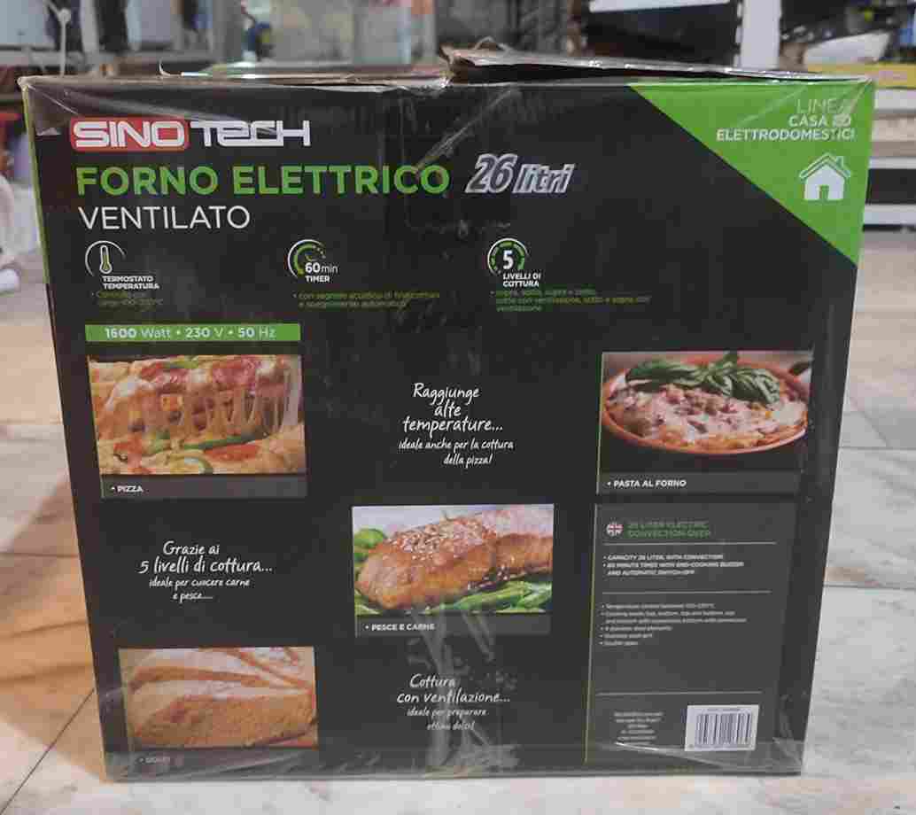 SINO TECH ELECTRIC FAN OVEN 26 LITRE