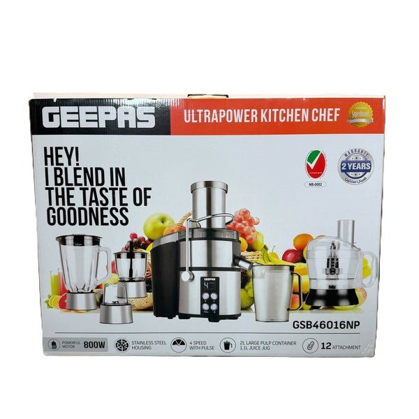 GEEPAS Digital 5 in 1 Food Factory-46016