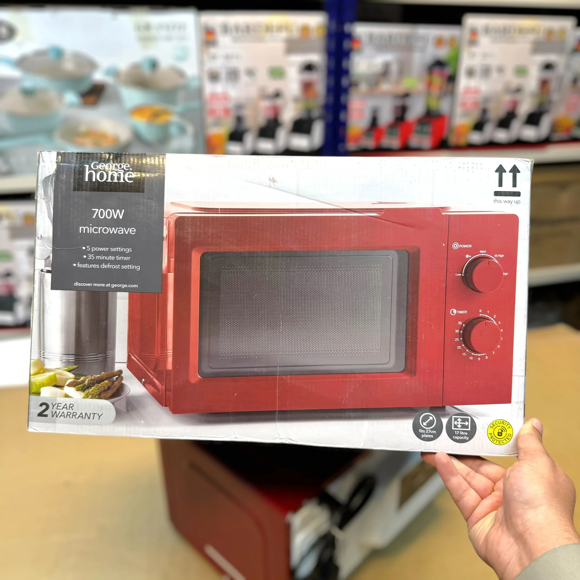 George Home Uk Microwave 17L