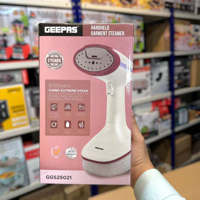 Geepas Handheld Garment Steamer 1630W-25021